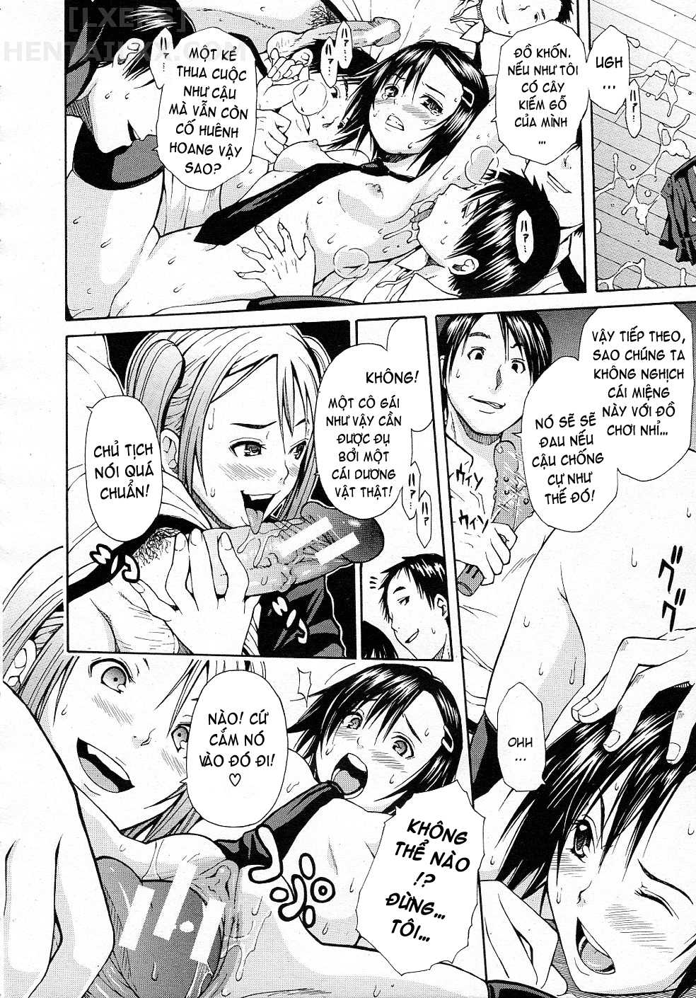 Đọc truyện hentai Gang Rape School - Chap 1