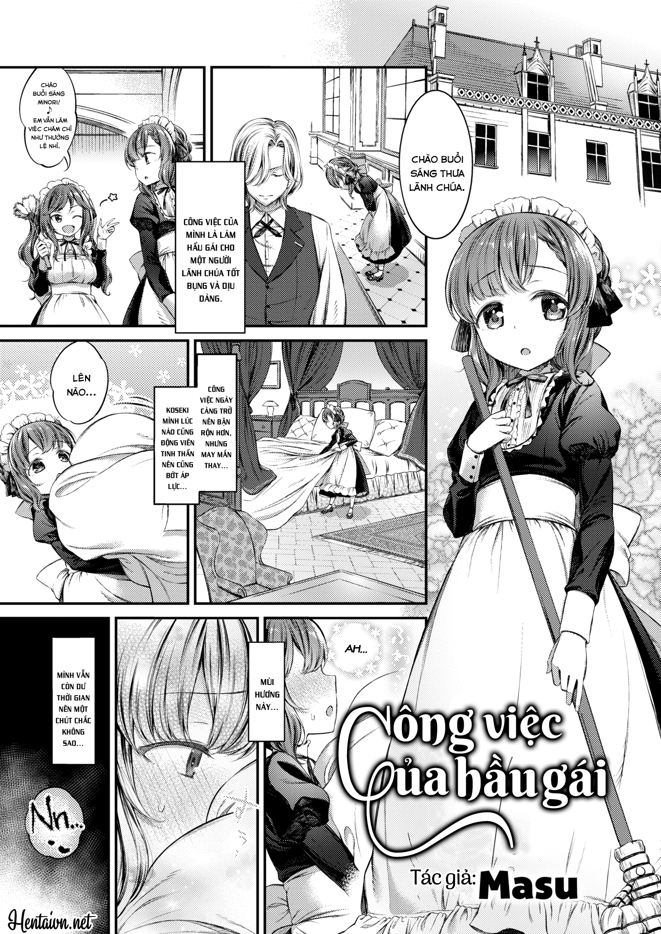 Đọc truyện hentai Công Việc Của Hầu Gái - Oneshot