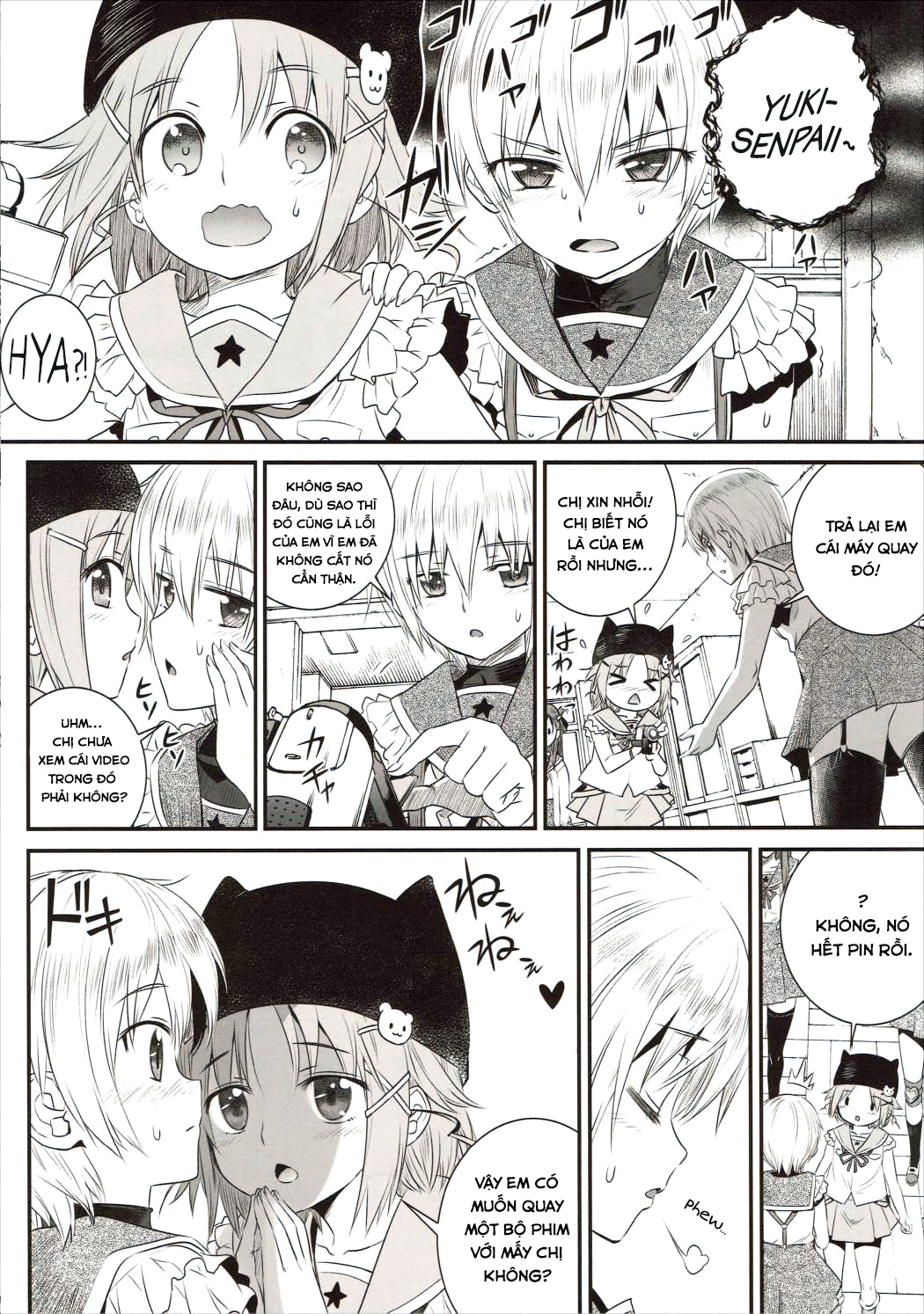 Đọc truyện hentai Mii-kun Bukatsu Yamenaide! (Gakkou Gurashi!) - Oneshot