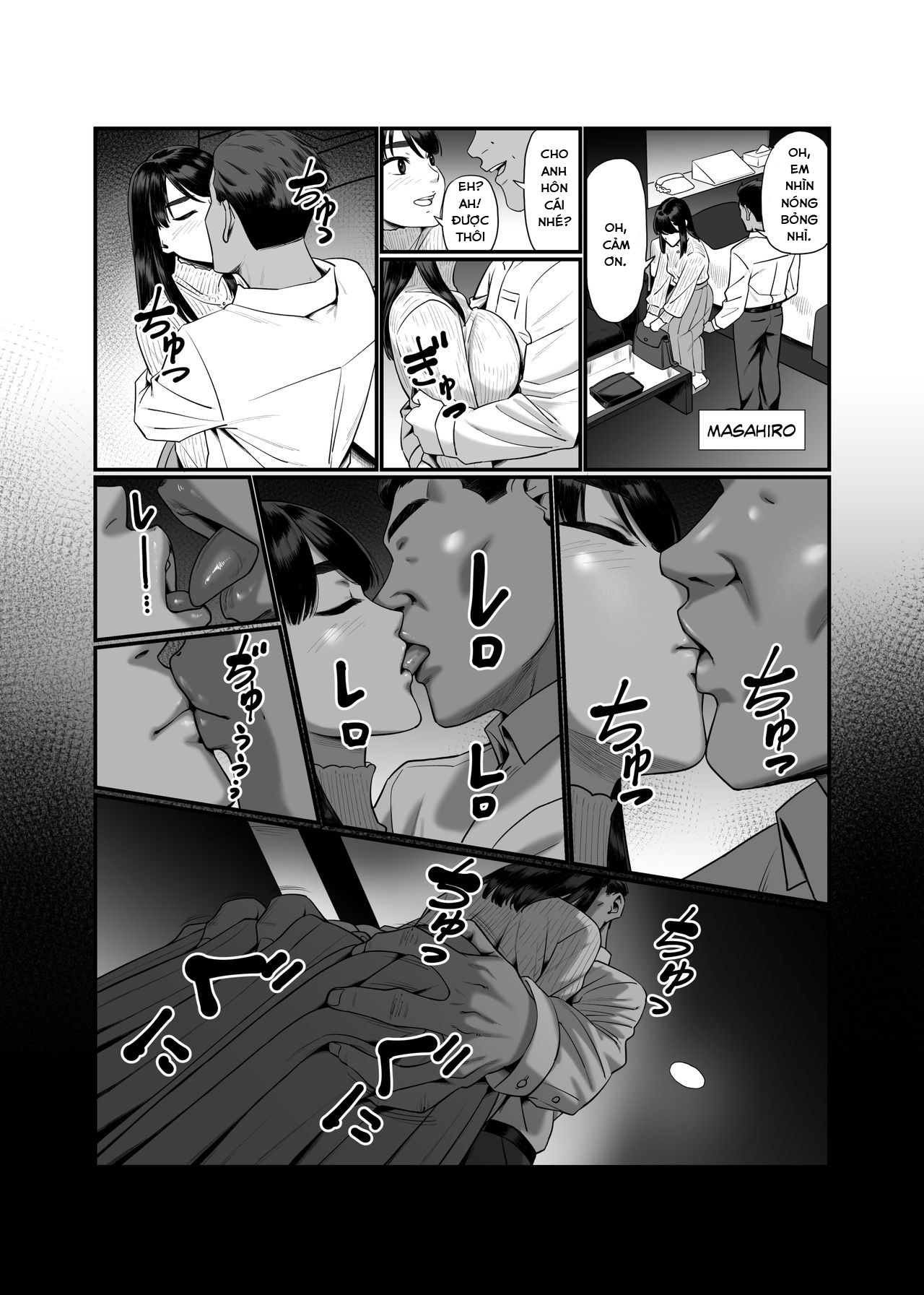 Đọc truyện hentai Tsuma O Dakaseru Otto-Tachi - Oneshot - Có che