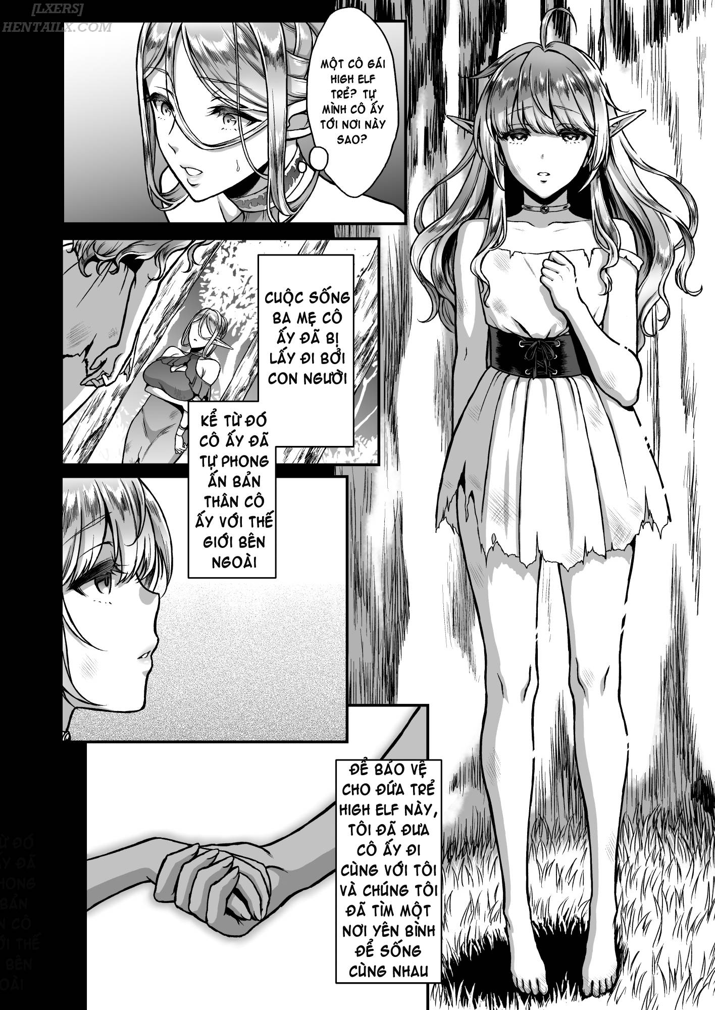 Đọc truyện hentai Tasogare No Shou Elf - Chap 3
