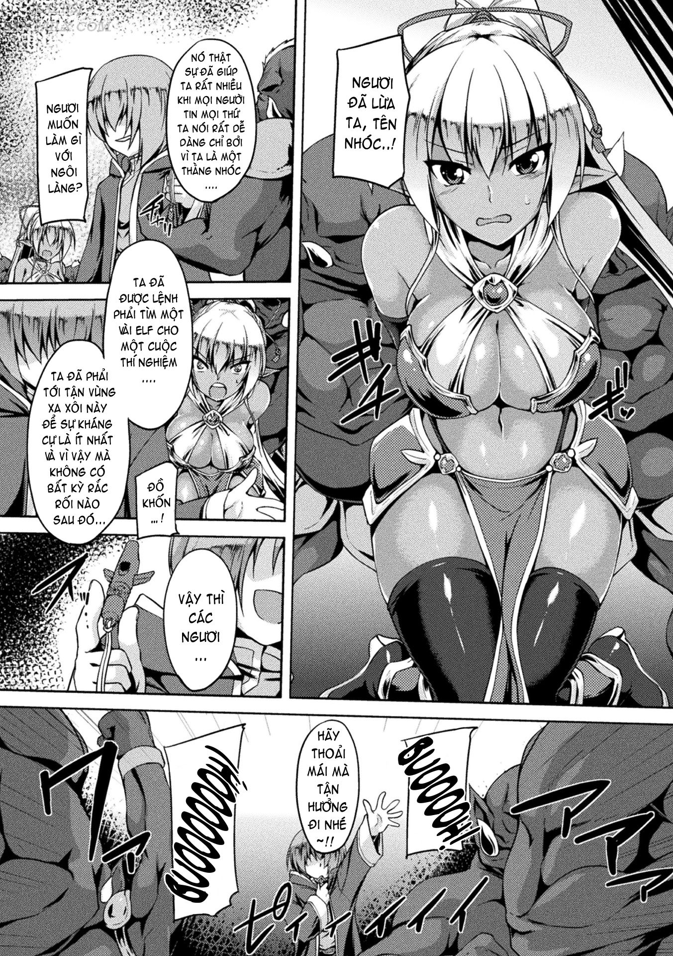 Đọc truyện hentai Gang-Raped Dark Elf - Oneshot