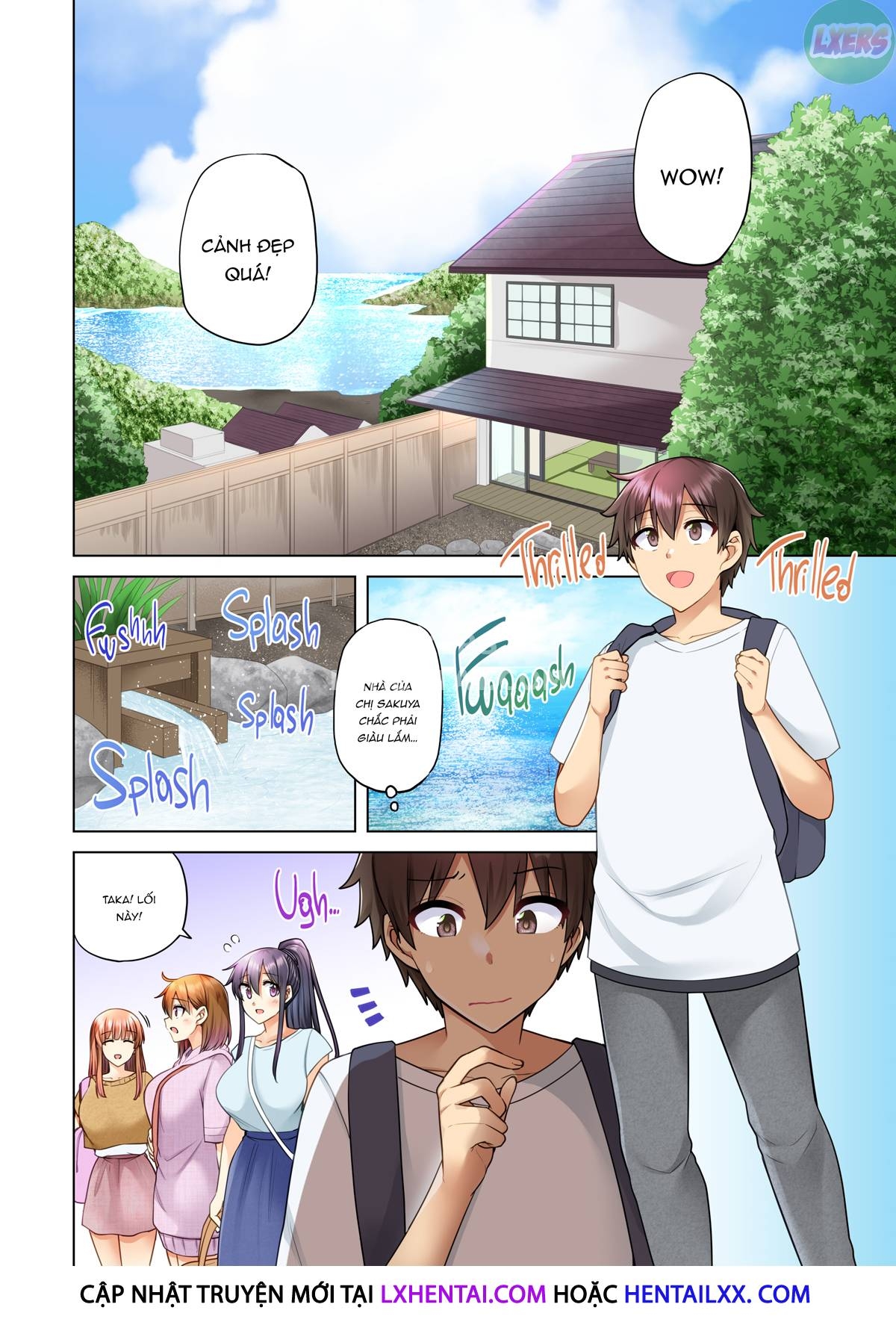 Đọc truyện hentai Onee-chan no Wasuremono o Todoke ni Kita Hazu nanoni - Chap 4
