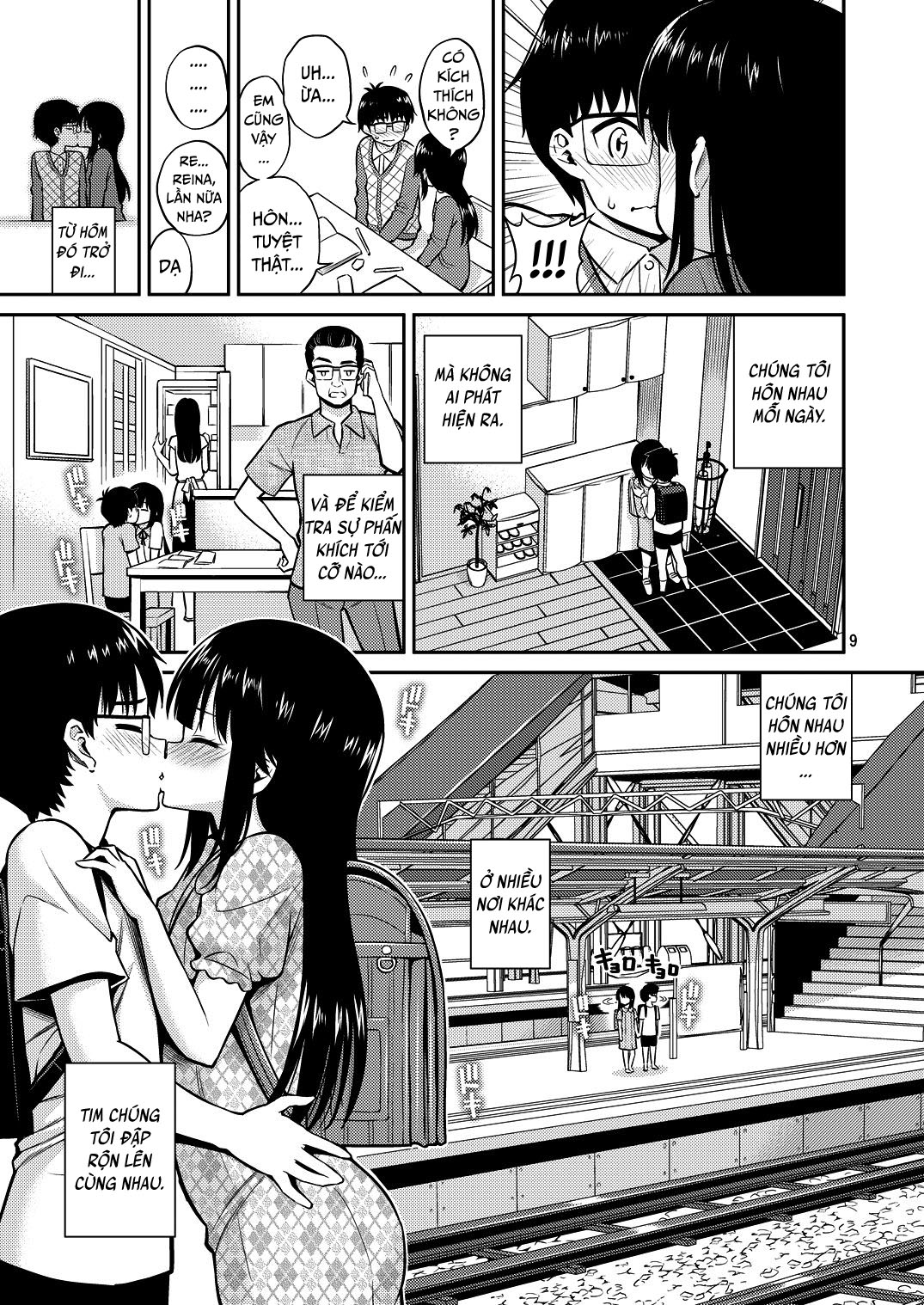 Đọc truyện hentai Kissing in the House with Little Sister - Oneshot