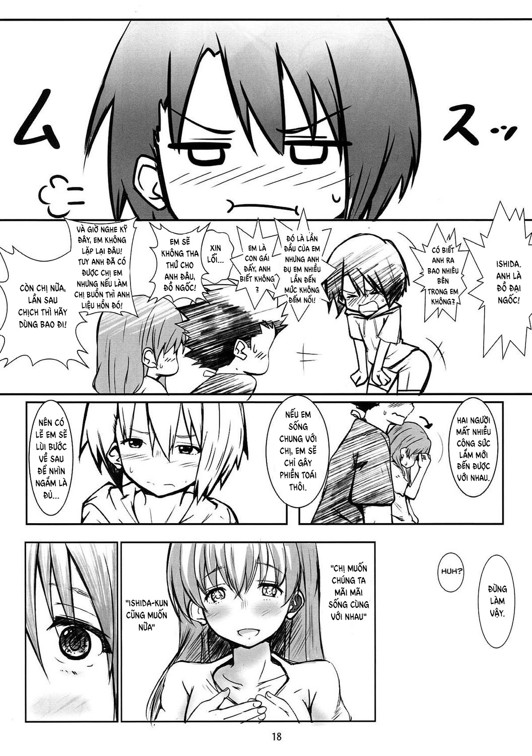 Đọc truyện hentai With My Sister... (Koe no Katachi) - Oneshot