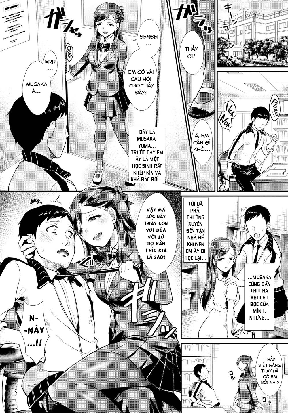 Đọc truyện hentai Hãy chỉ để mắt đến em thôi! - Oneshot