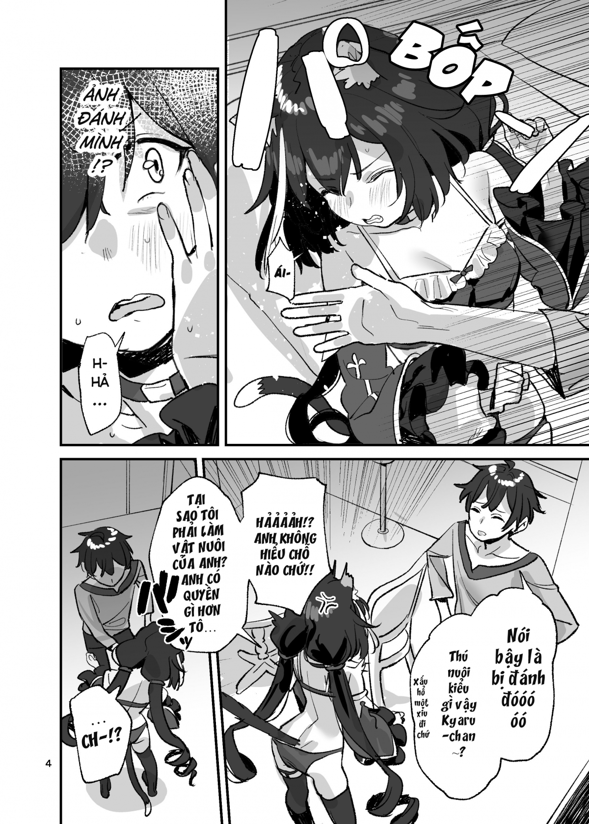 Đọc truyện hentai VÌ EM LÀ KẺ PHẢN BỘI KYARU - CHAN À ! - Chap 2: VÌ EM LÀ KẺ PHẢN BỘI KYARU CHAN À!
