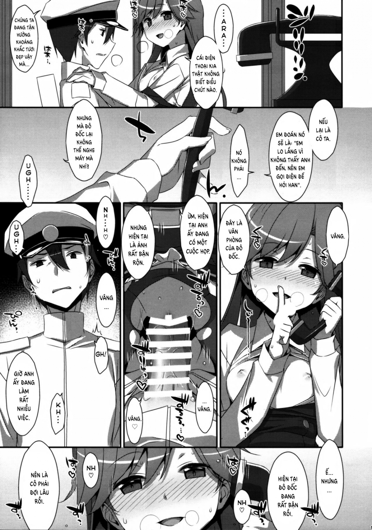 Đọc truyện hentai Đô đốc là của em - Oneshot