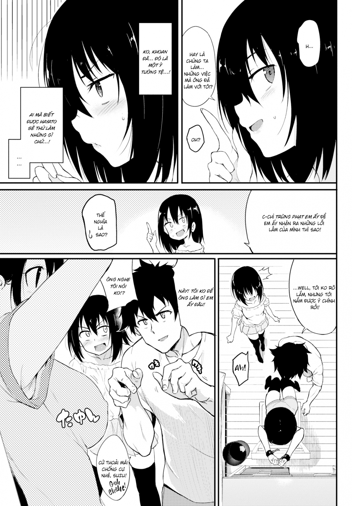 Đọc truyện hentai Suzu & Kaede 3 - Oneshot