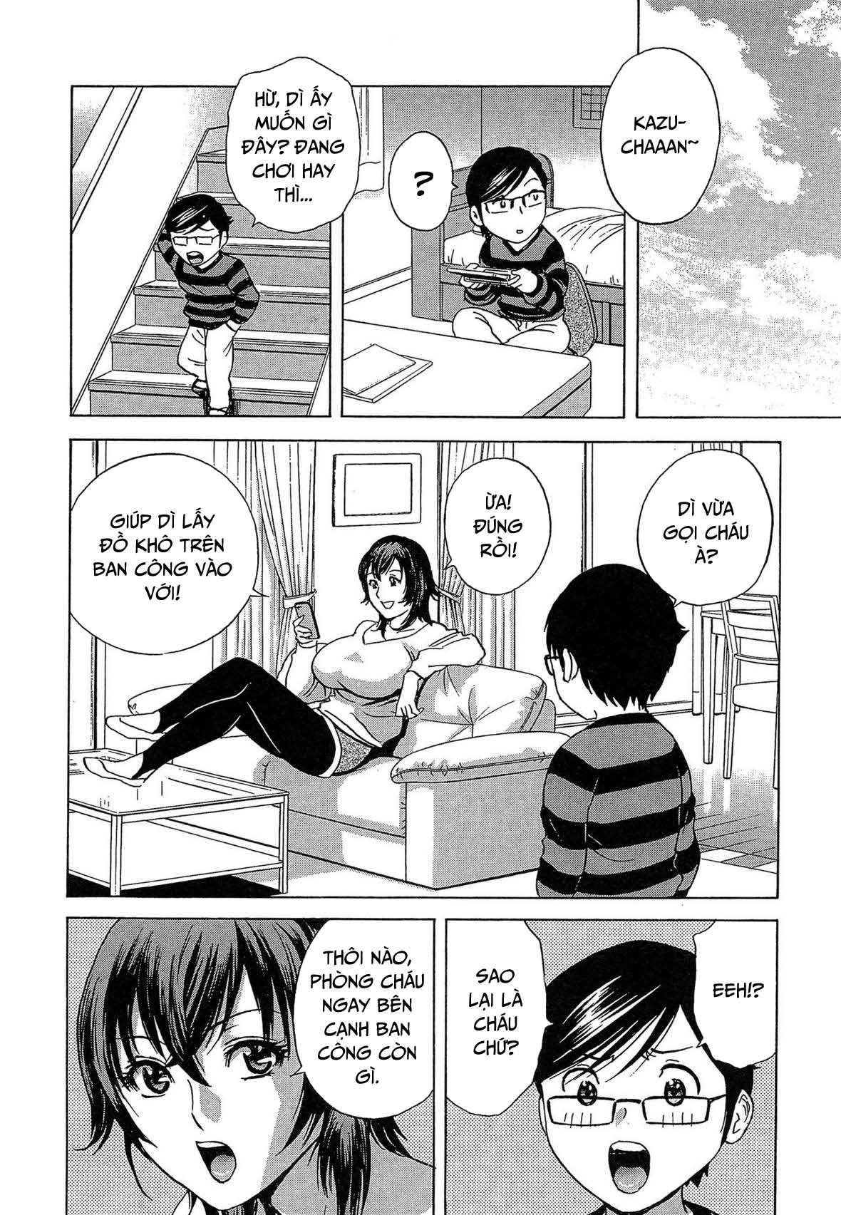 Đọc truyện hentai Trở thành một đứa trẻ và địt tất cả mọi người - Chap 3