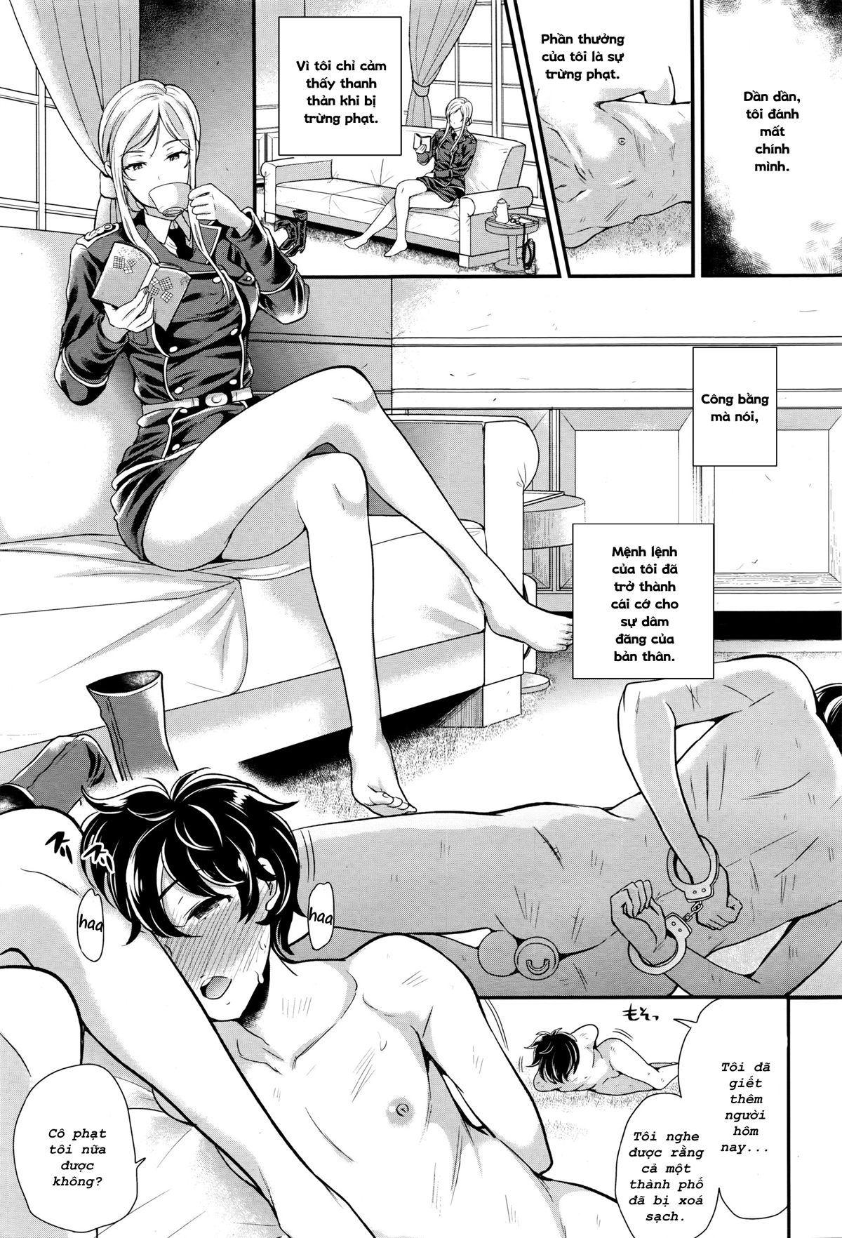 Đọc truyện hentai Đằng Sau Đế Chế Phát Xít... - Oneshot