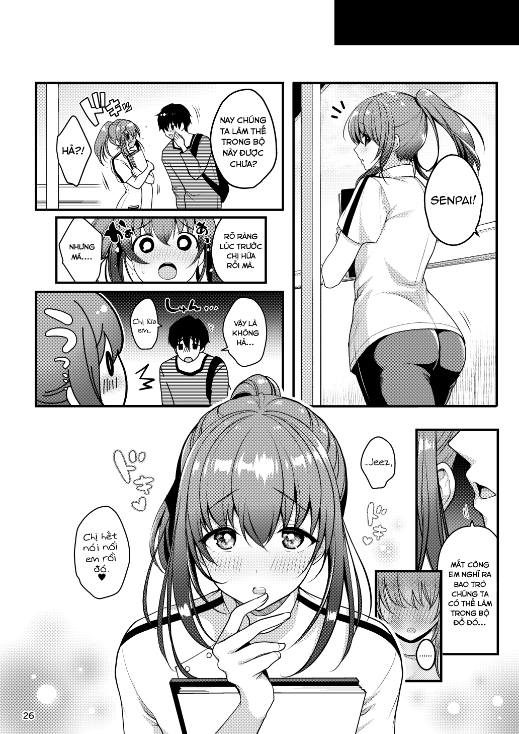 Đọc truyện hentai Senpai no Oppai - Chap 3