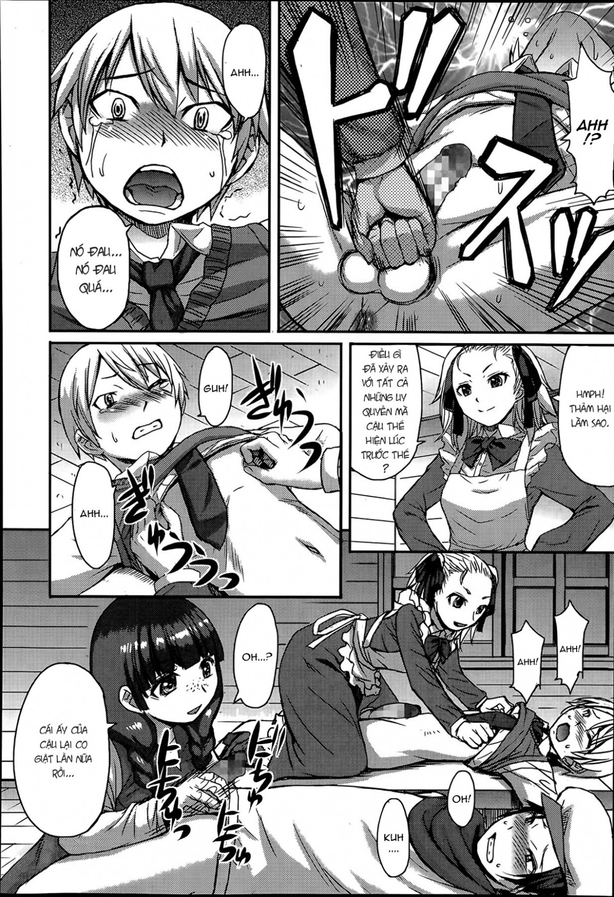 Đọc truyện hentai Tanoshii Shukuhaku Kenshuu - Oneshot