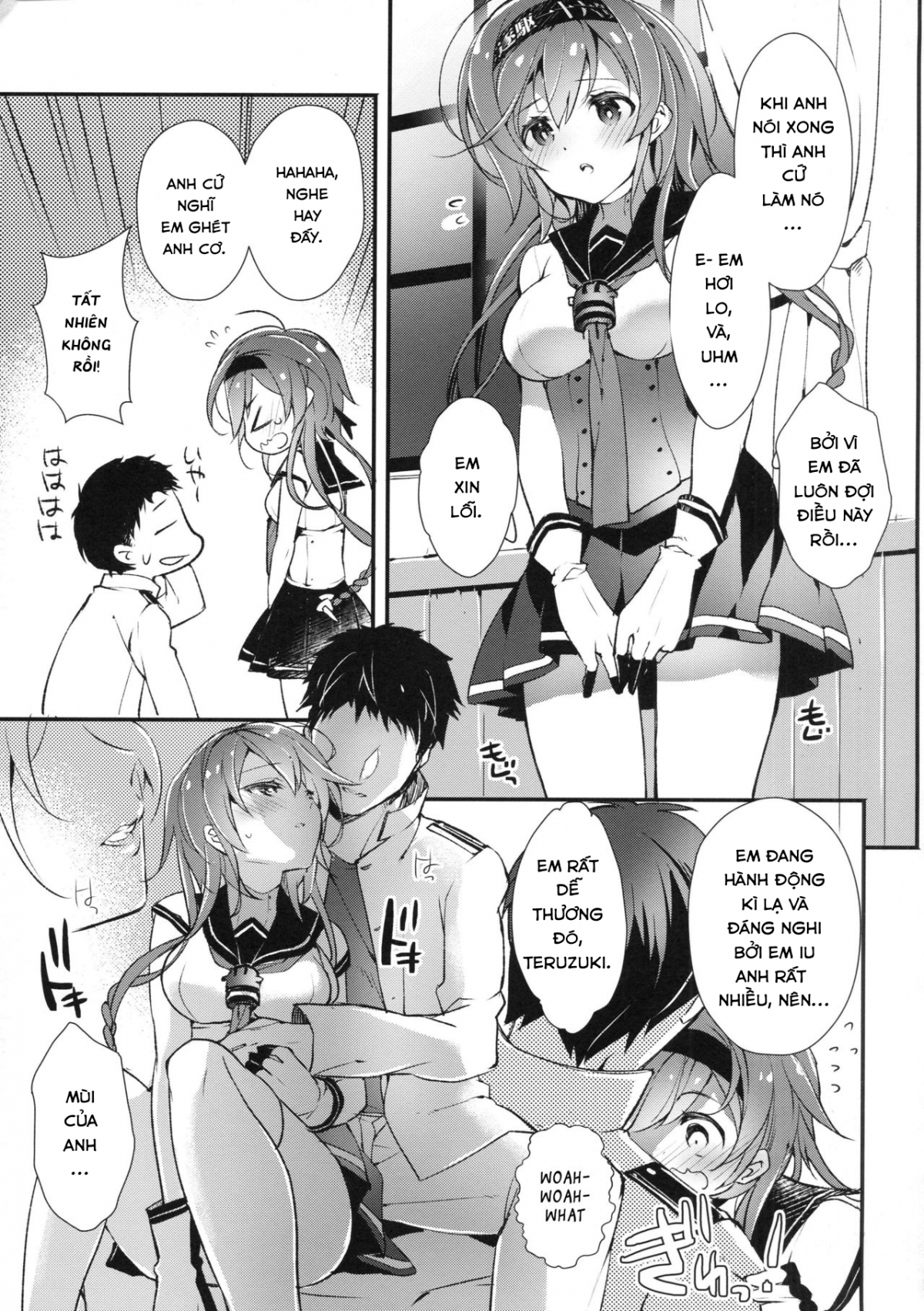 Đọc truyện hentai Ánh sáng xanh - Oneshot