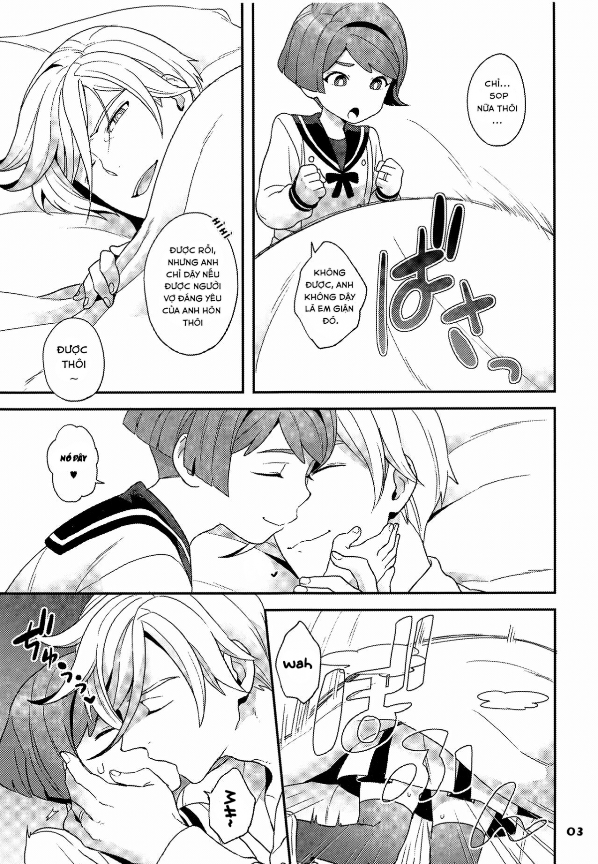 Đọc truyện hentai Cặp Vợ Chồng Mới Cưới~ - 1shot trà đường