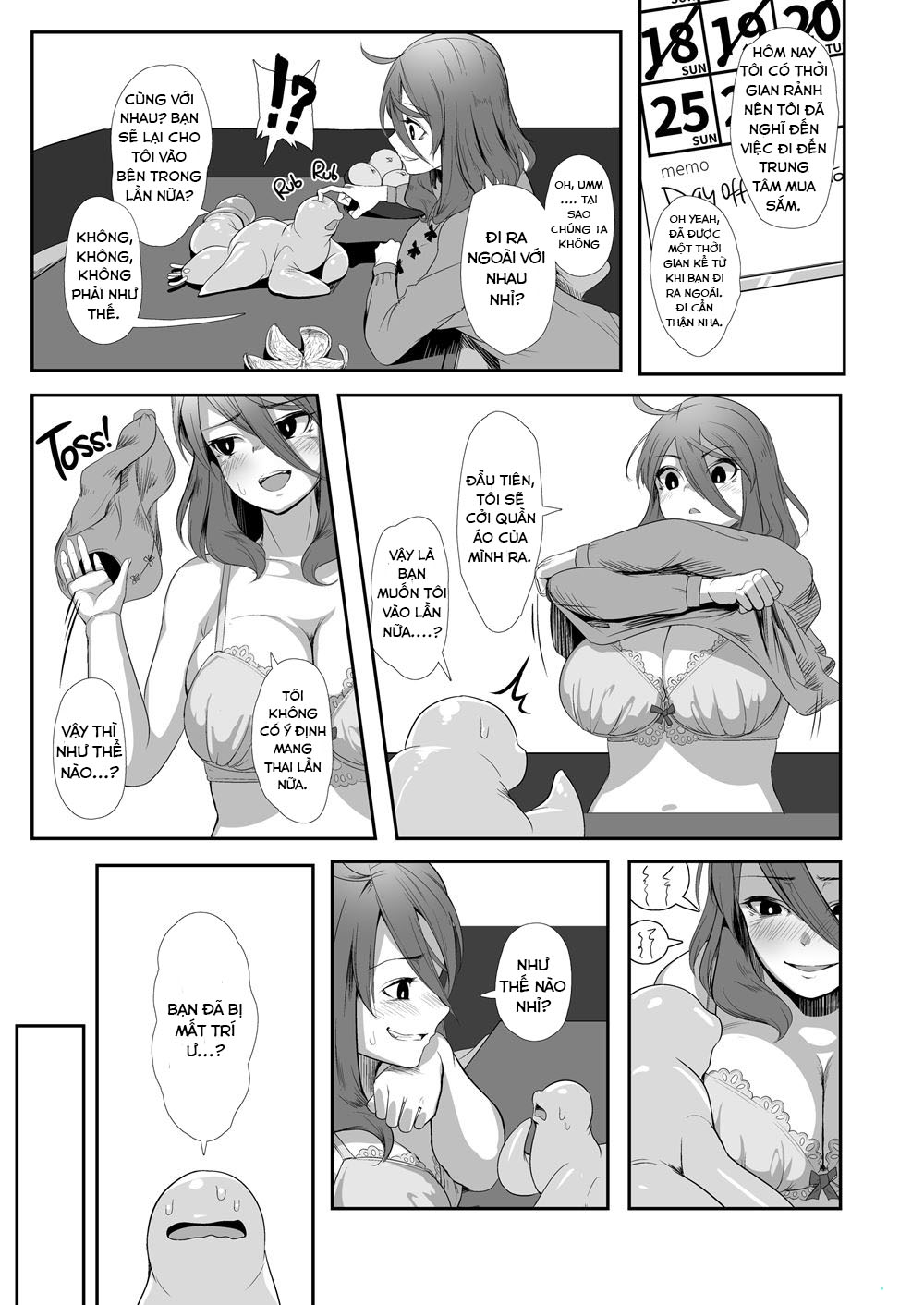 Đọc truyện hentai Sinh vật kỳ lạ và tôi - Oneshot