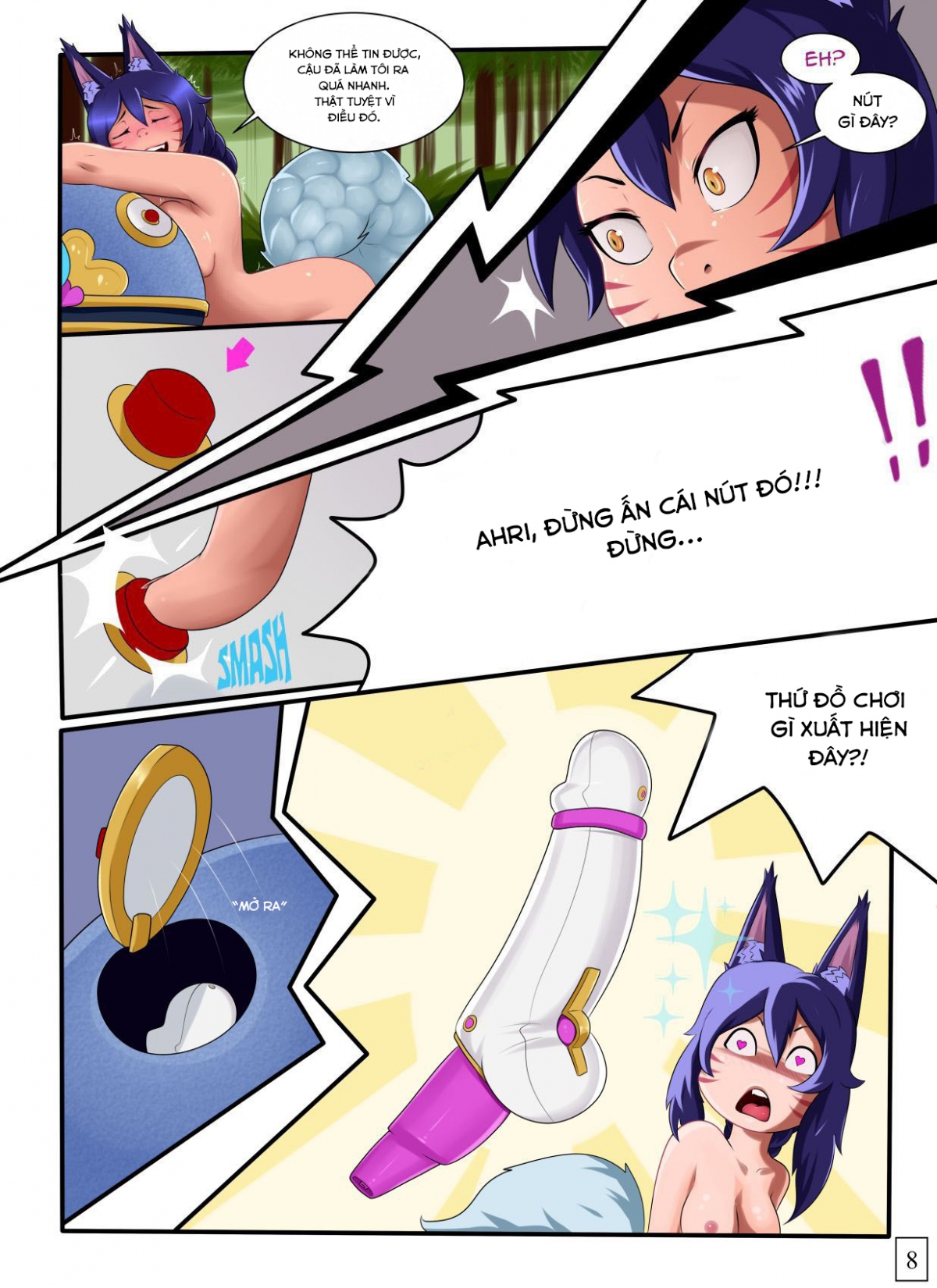 Đọc truyện hentai Sự ham muốn dục vọng của Ahri - Oneshot