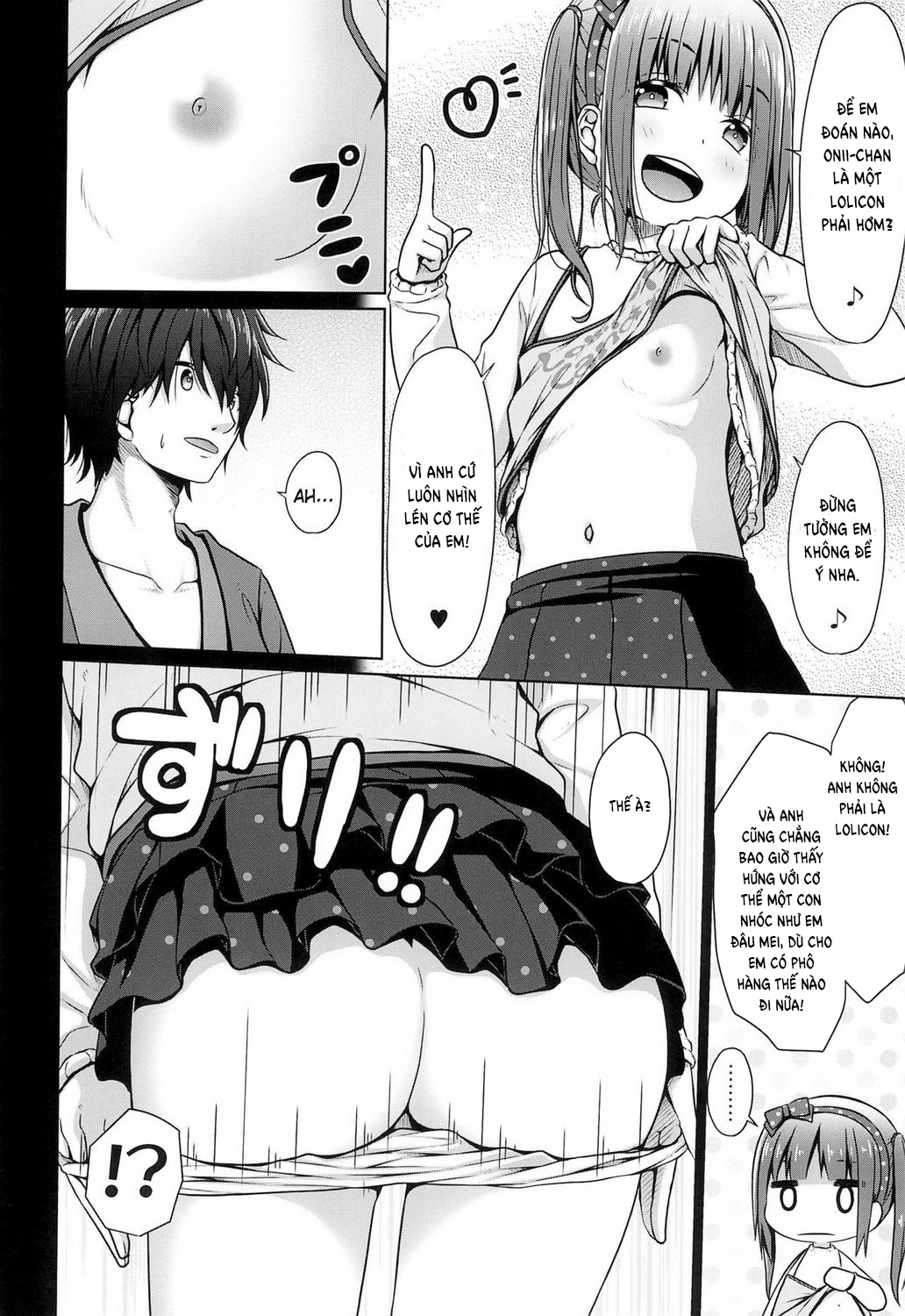 Đọc truyện hentai Since Big Brother is a Lolicon his Little Sister Decided to Seize his Virginity - Oneshot