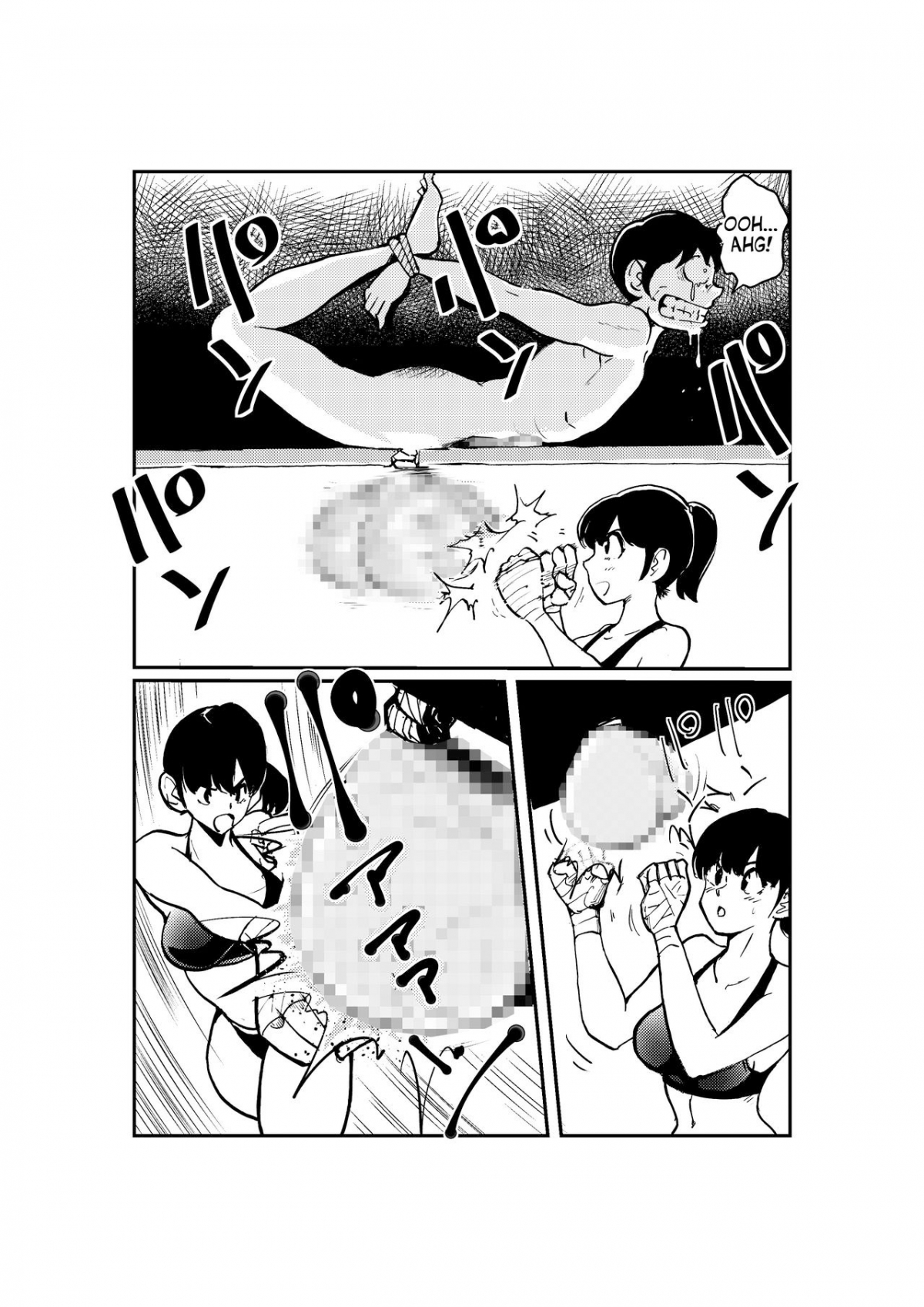 Đọc truyện hentai Meo Taikou Boxing - Oneshot