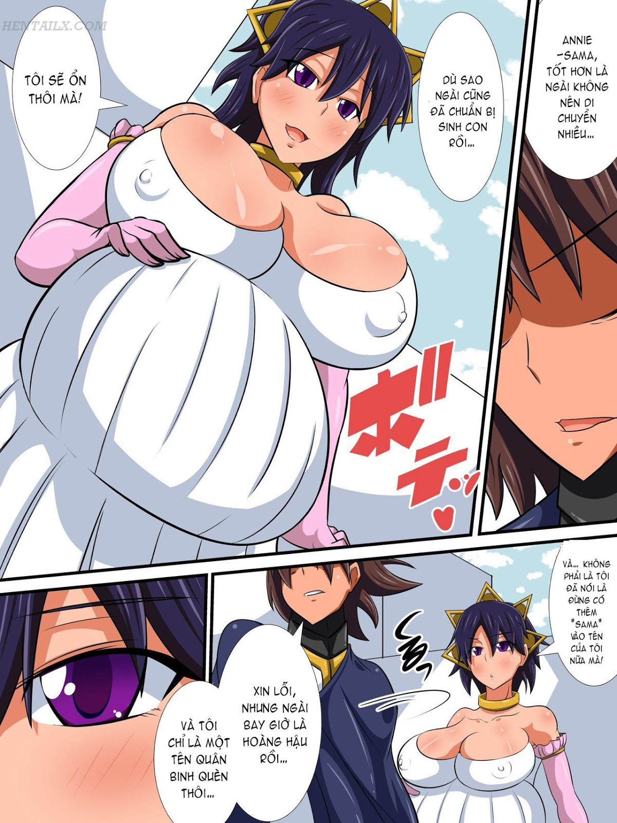 Đọc truyện hentai Osananajimi no Onna Kishi ga Oujo ni Naru Made Zenpen - Chap 2 - [END]