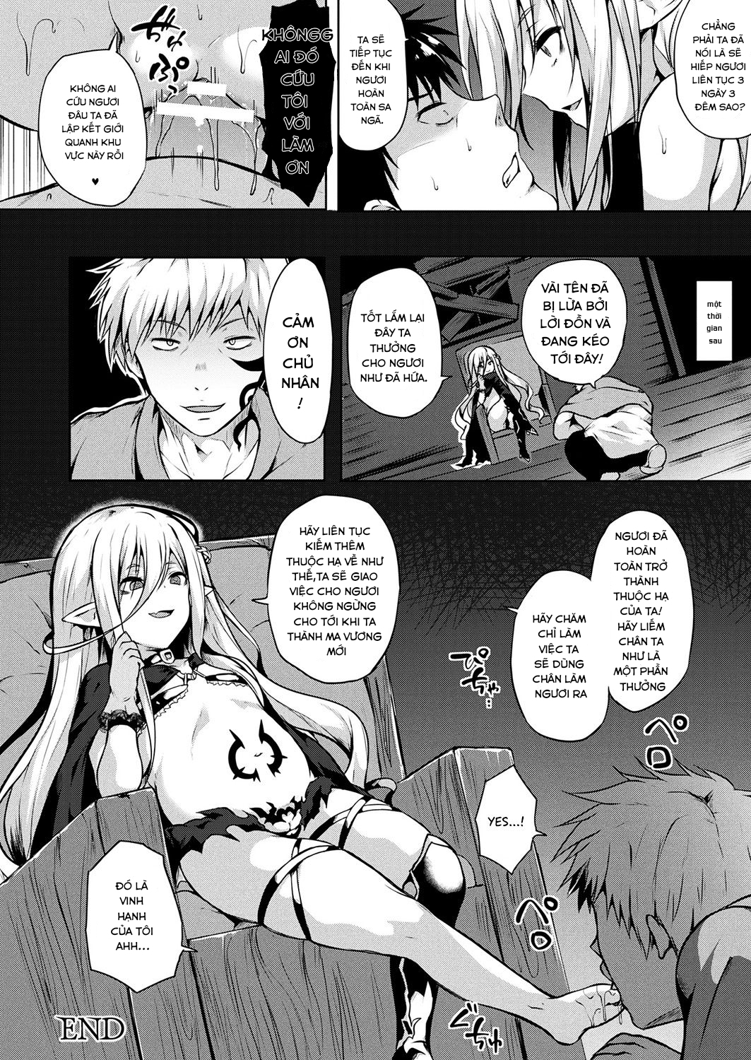 Đọc truyện hentai Mori no Chiisana Majo no Wana - Oneshot