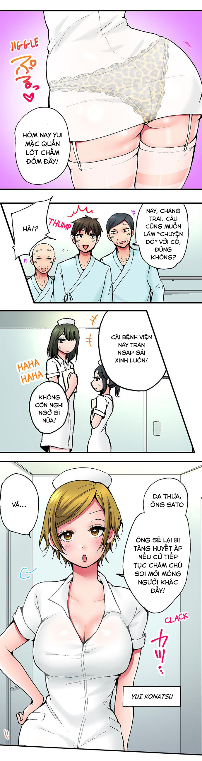 Đọc truyện hentai Pranking the Working Nurse - Chap 1