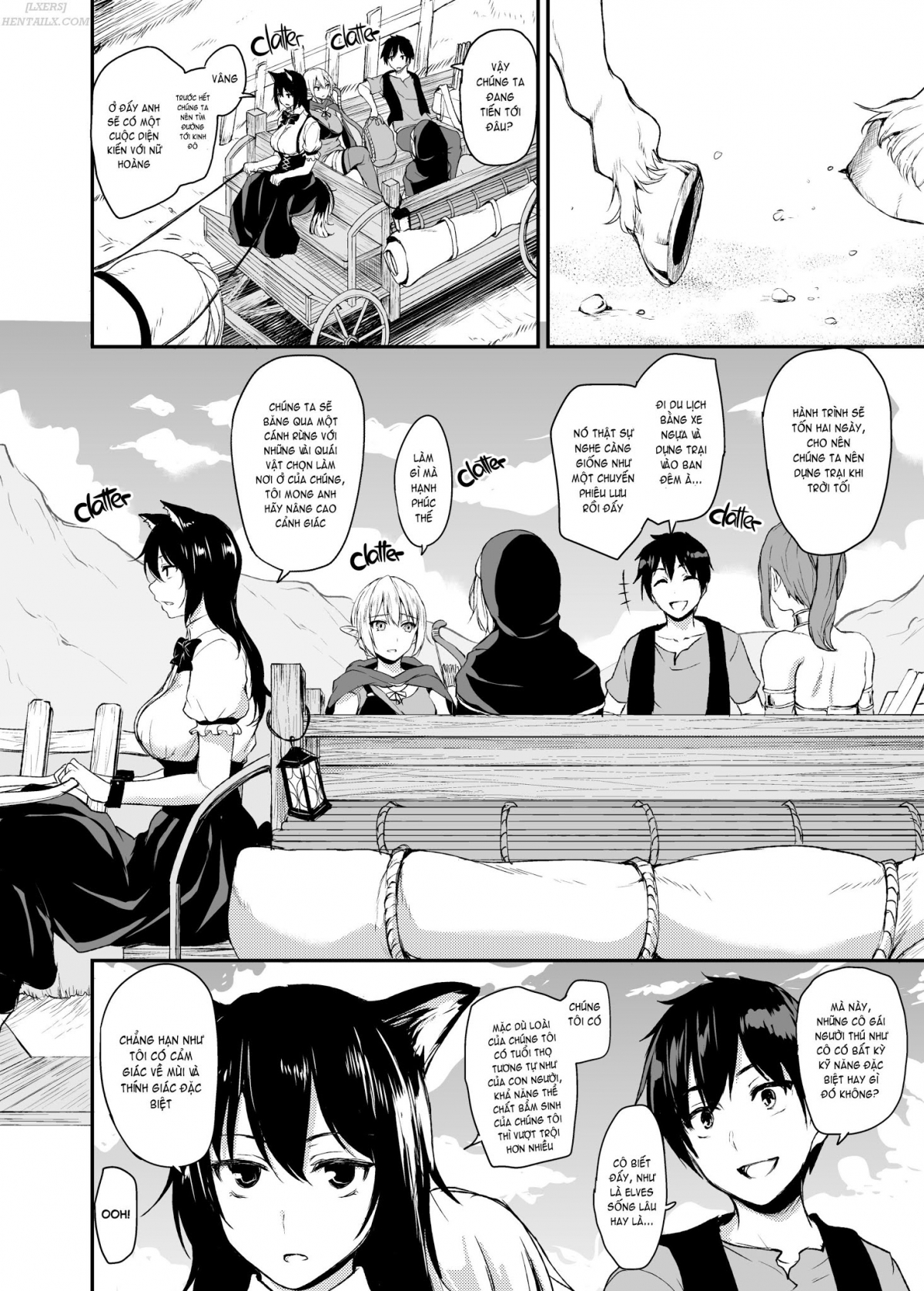Đọc truyện hentai Tales of a Harem in Another World - Chap 2