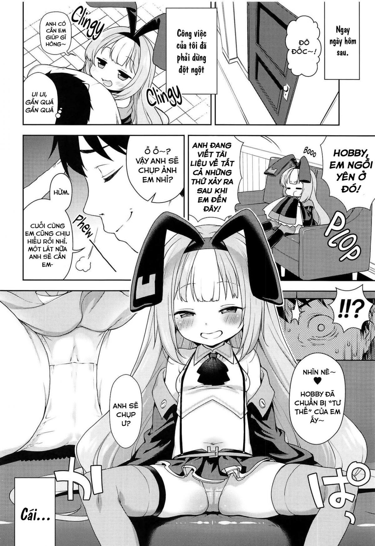 Đọc truyện hentai Namaiki na Hobbychan: The Book (Azur Lane) - Oneshot