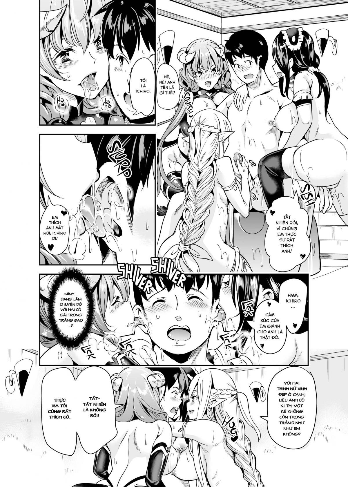 Đọc truyện hentai Dàn Harem tại dị giới - Chap 1