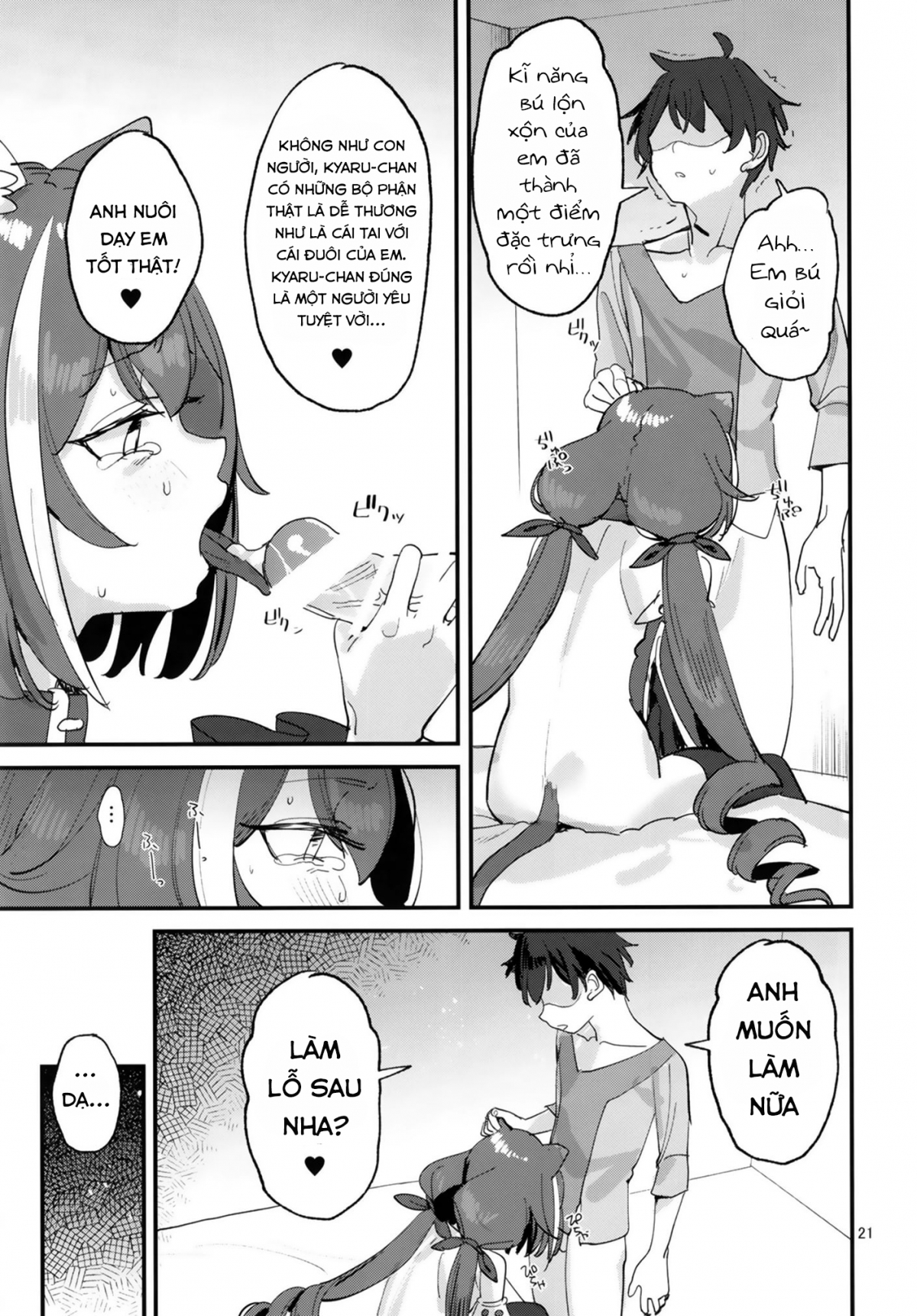 Đọc truyện hentai VÌ EM LÀ KẺ PHẢN BỘI KYARU - CHAN À ! - Chap 1