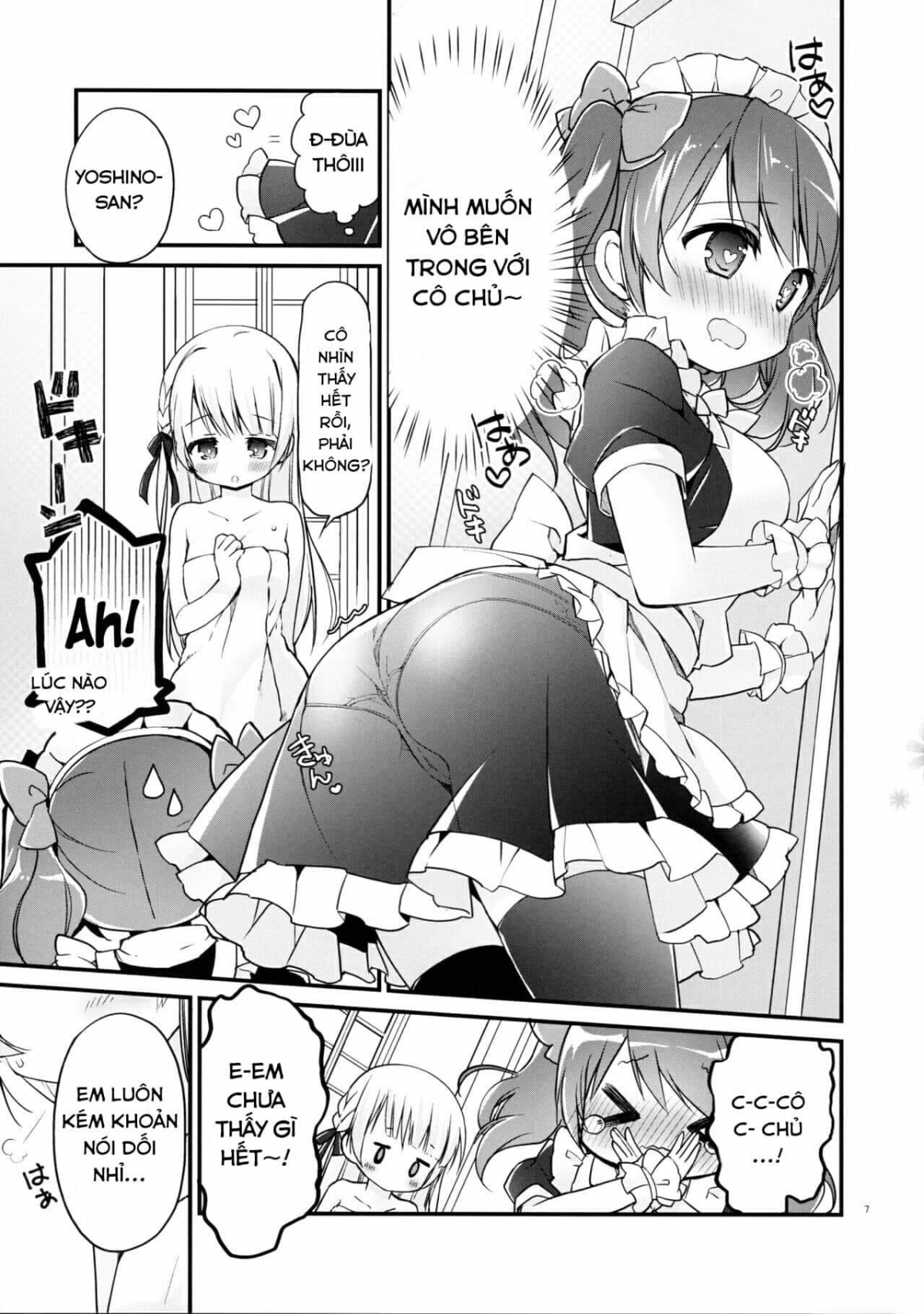 Đọc truyện hentai Ojou-sama no Himegoto Bathroom 2 - Oneshot