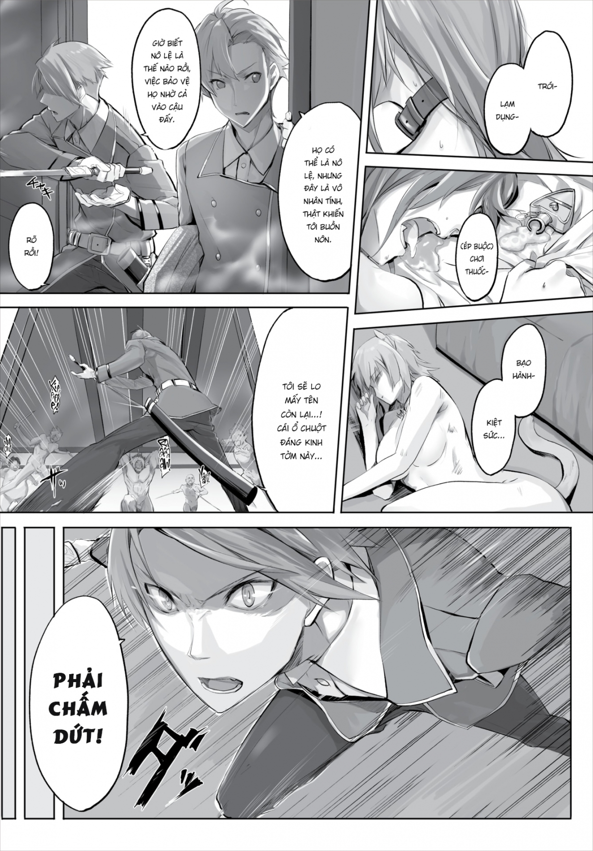Đọc truyện hentai Nô lệ tai mèo - Chap 1