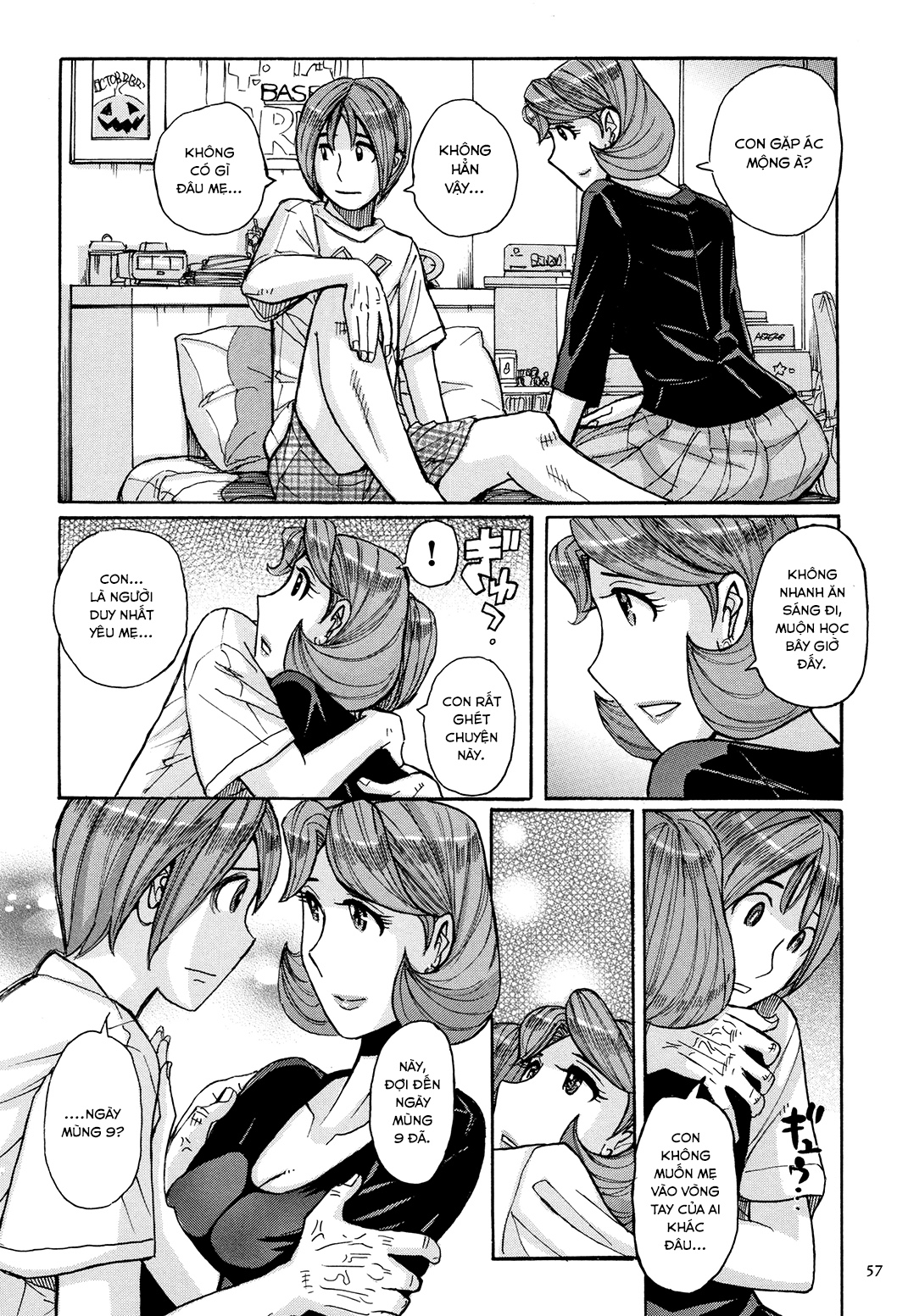 Đọc truyện hentai Bà già nhà tôi vẫn cực kì gợi dục - Chap 4