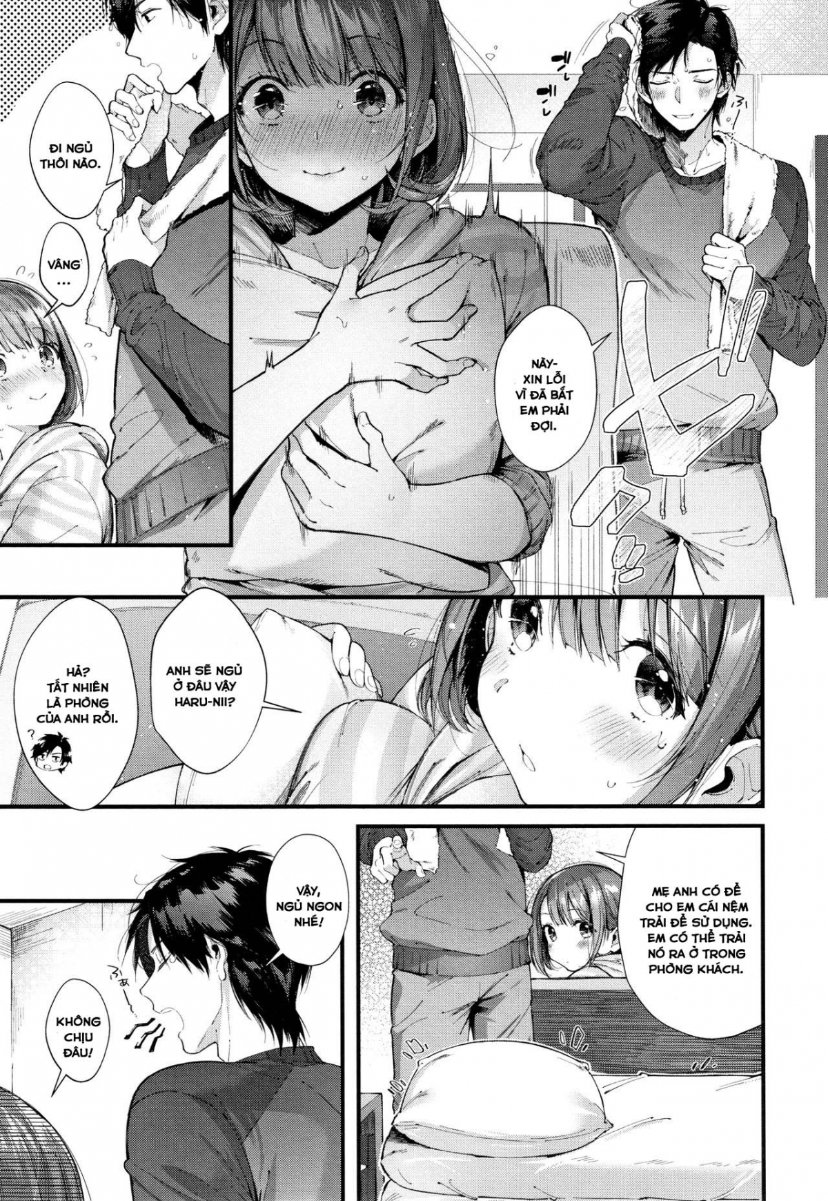 Đọc truyện hentai Teryouri to Koigokoro - Xin lỗi!! Mình không biết là có người làm rồi.