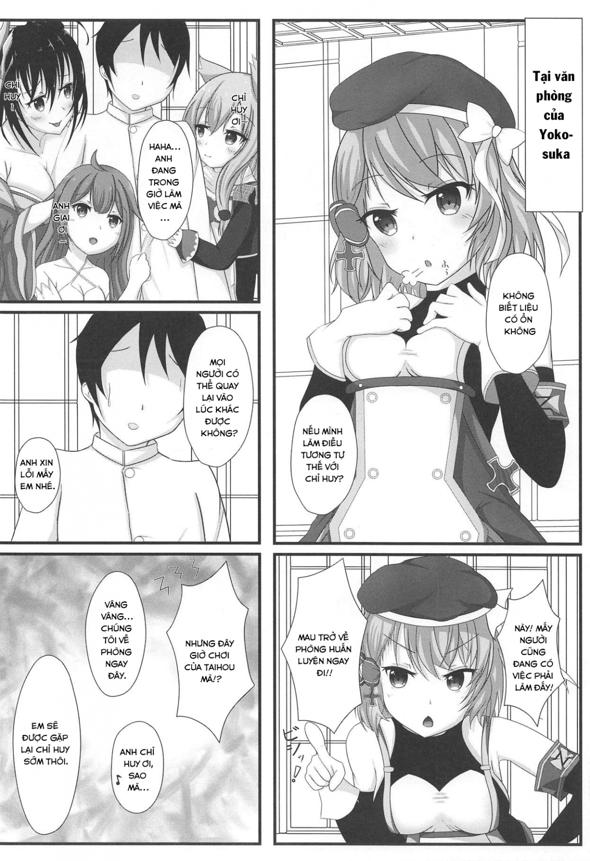Đọc truyện hentai Thật là bó tay với chỉ huy (Azur lane) - Oneshot