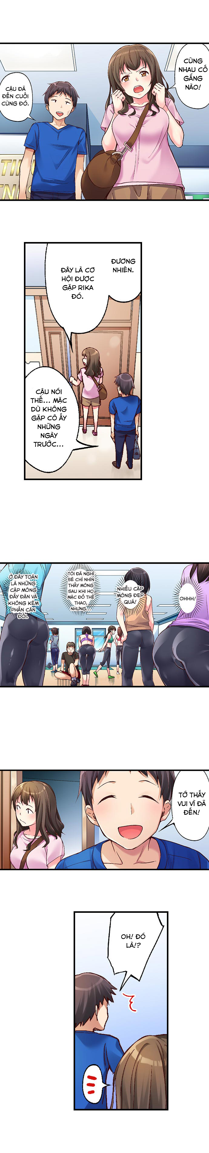 Đọc truyện hentai No Panty Booty Workout! - Chap 1