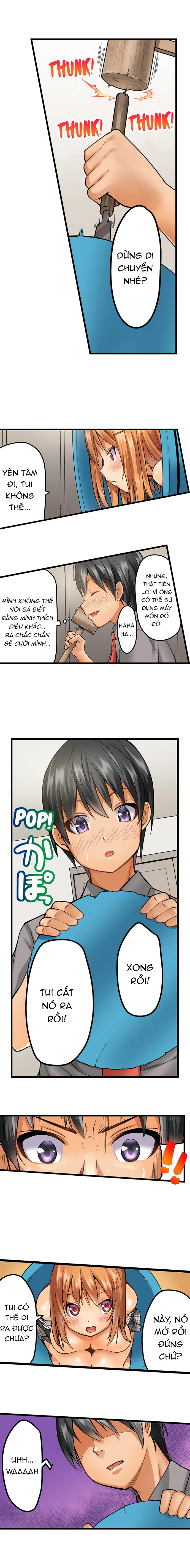 Đọc truyện hentai Trapped Sex in a Bucket - Chap 2