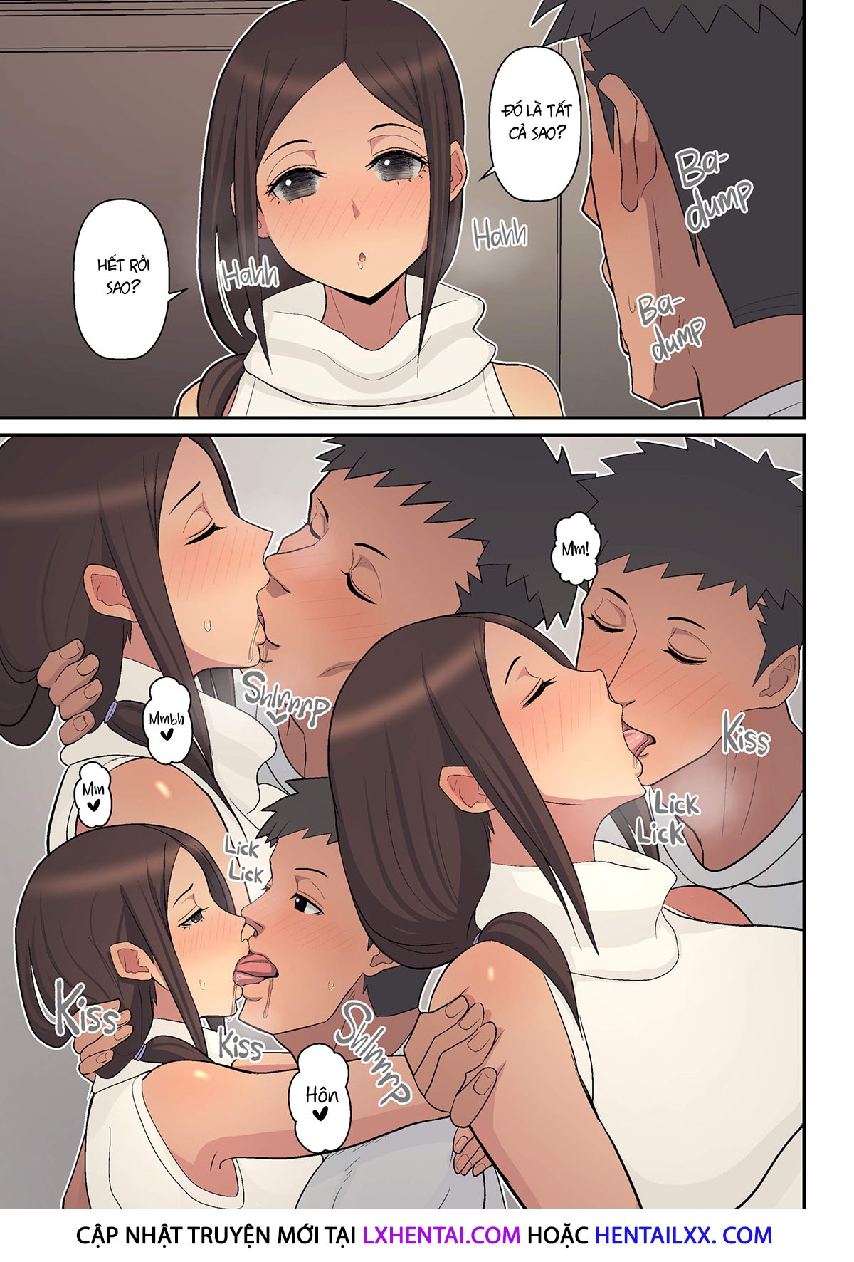 Đọc truyện hentai Haha kara Inbo ni Natta Wake - Oneshot - Không che