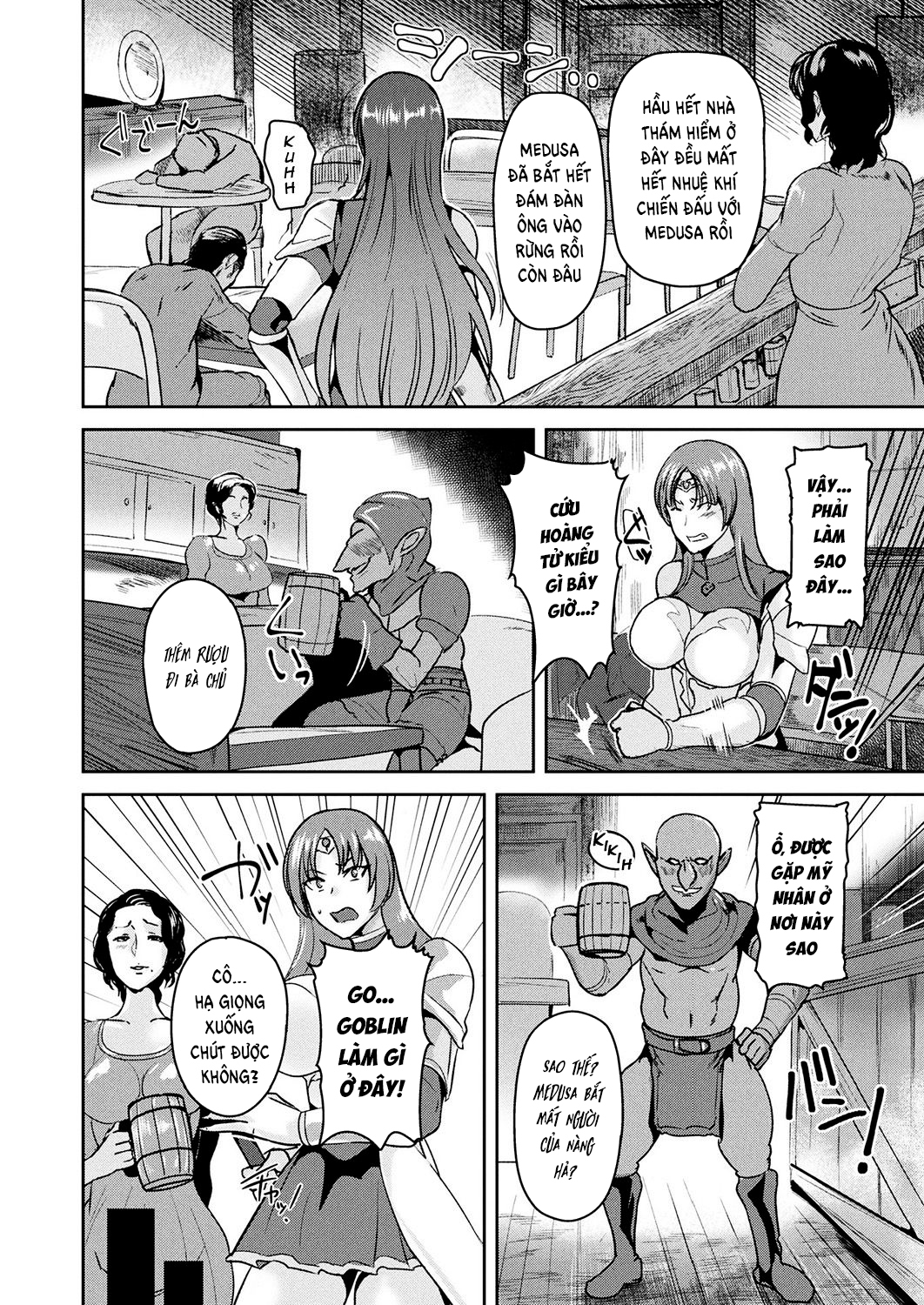 Đọc truyện hentai Intemperance Imperial Guard Knight Gloria - Chap 2
