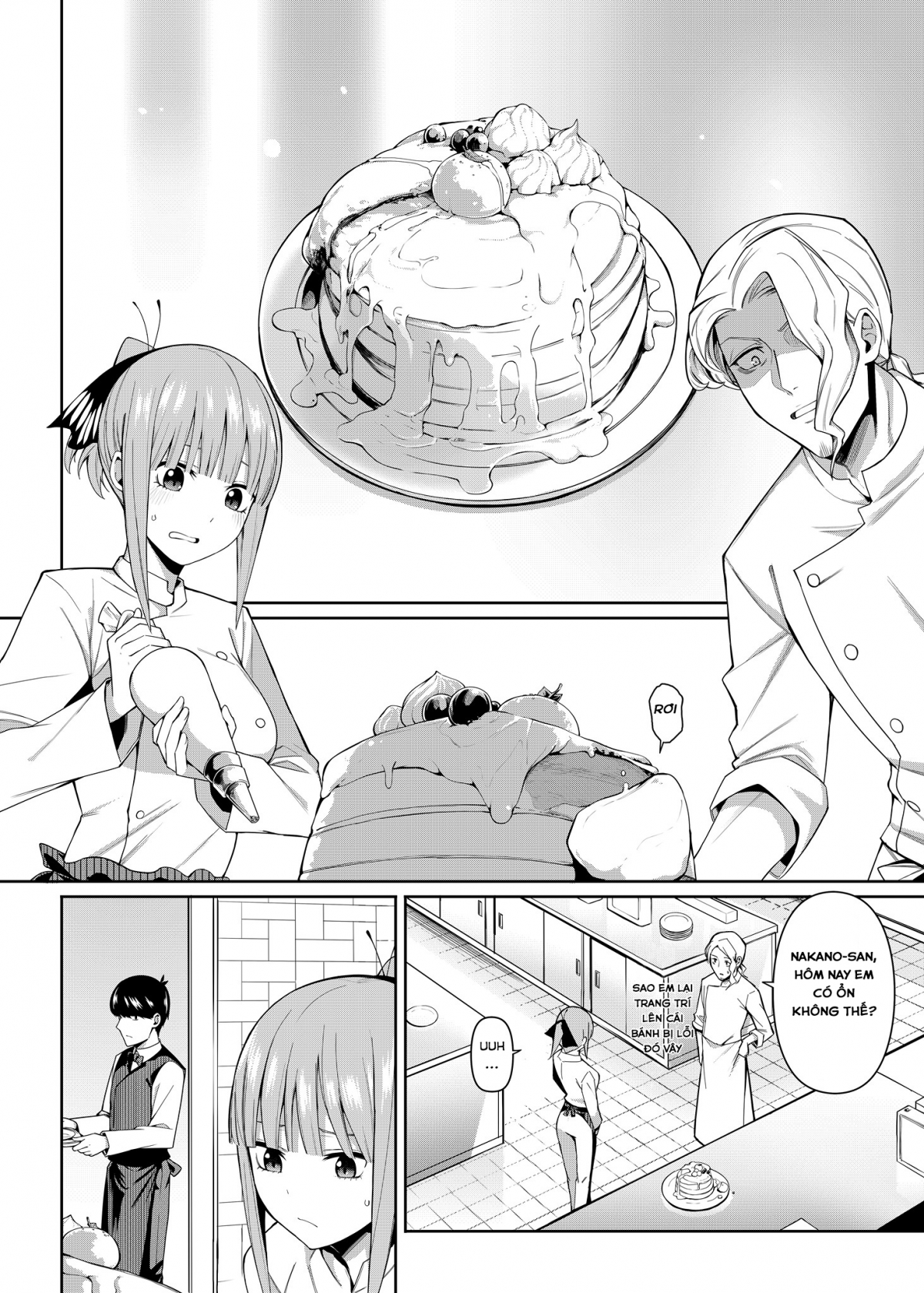 Đọc truyện hentai Nibun no Yuudou (Gotoubun no Hanayome) - Oneshot