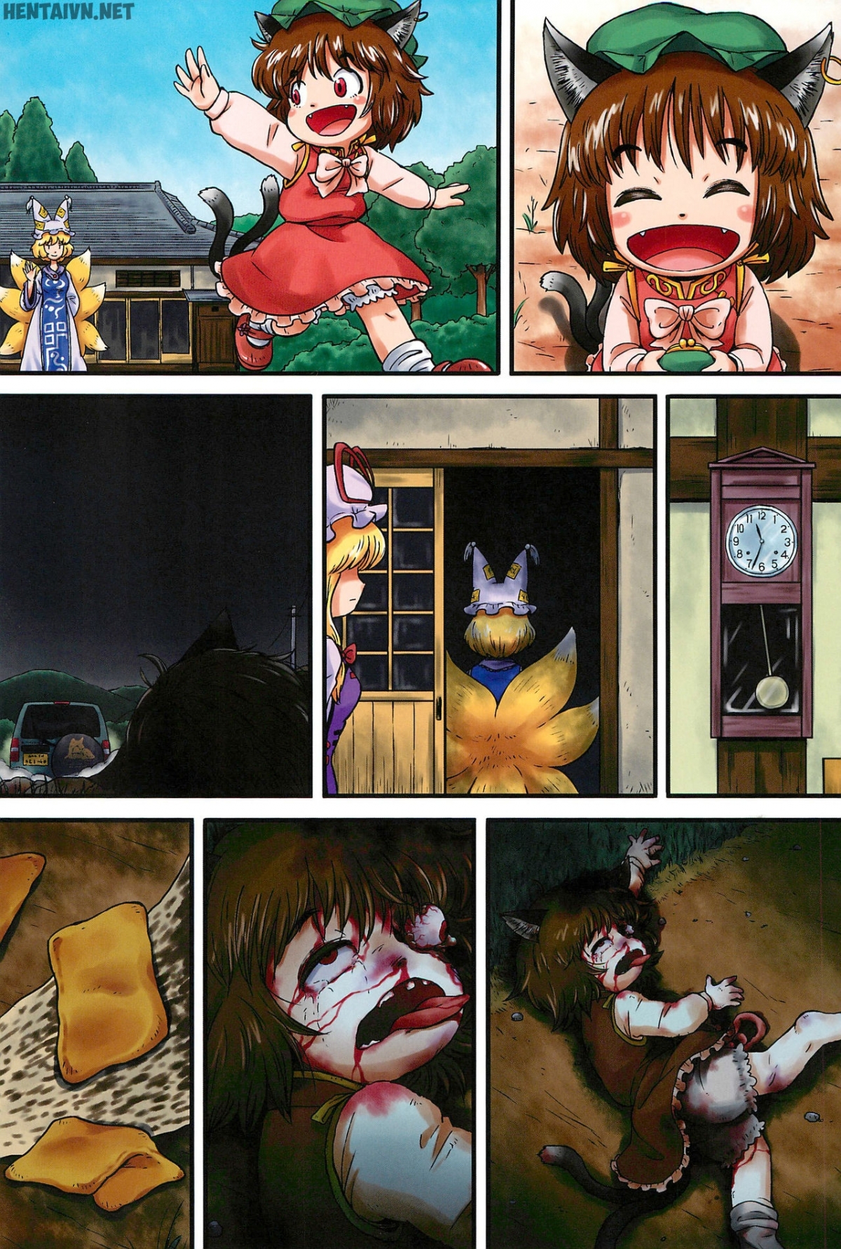 Đọc truyện hentai Tuyển tập guro ngắn( Touhou Project) - Đi đường nhớ cẩn thận nhé ;)