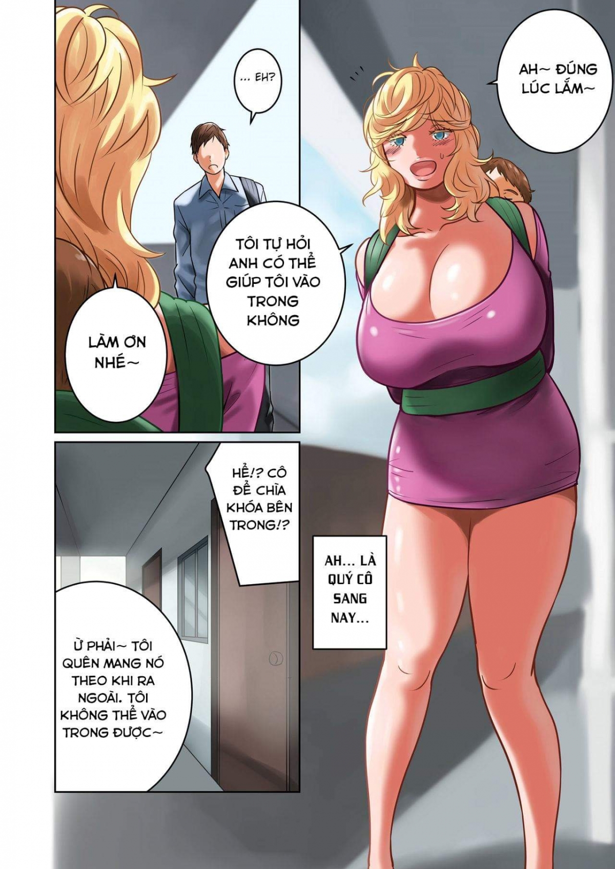 Đọc truyện hentai Chichinomi Ksan no Bonyuu - Chap 1