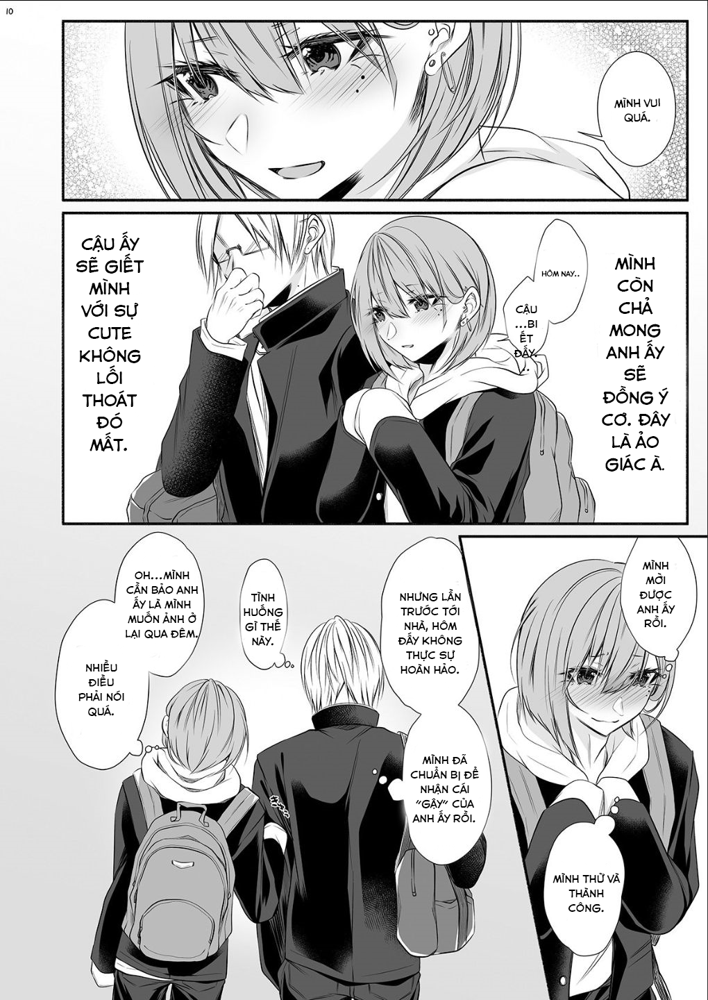 Đọc truyện hentai Tonari no Class no Bishoujo-kun Chương 1 : Gạ djt anh crush