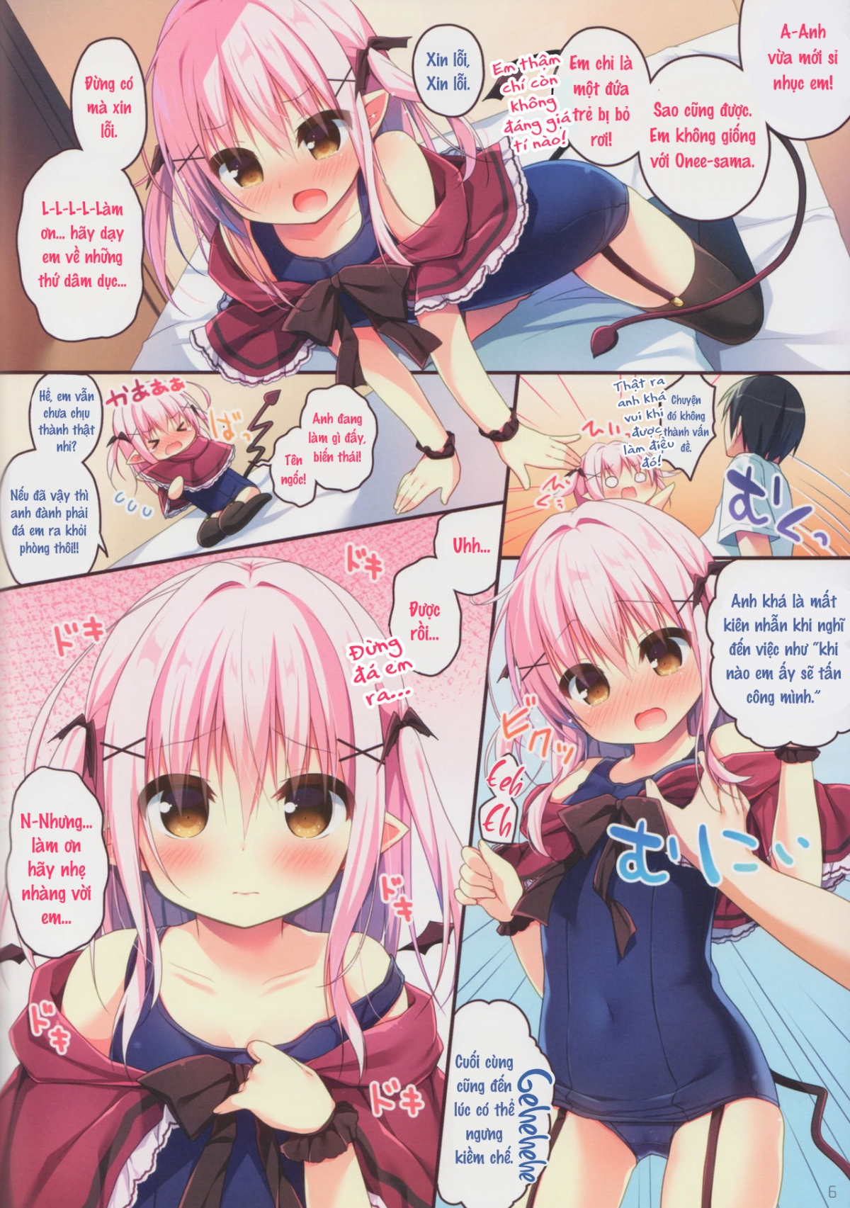 Đọc truyện hentai Succubus-chan Ikusei Nisshi - Oneshot