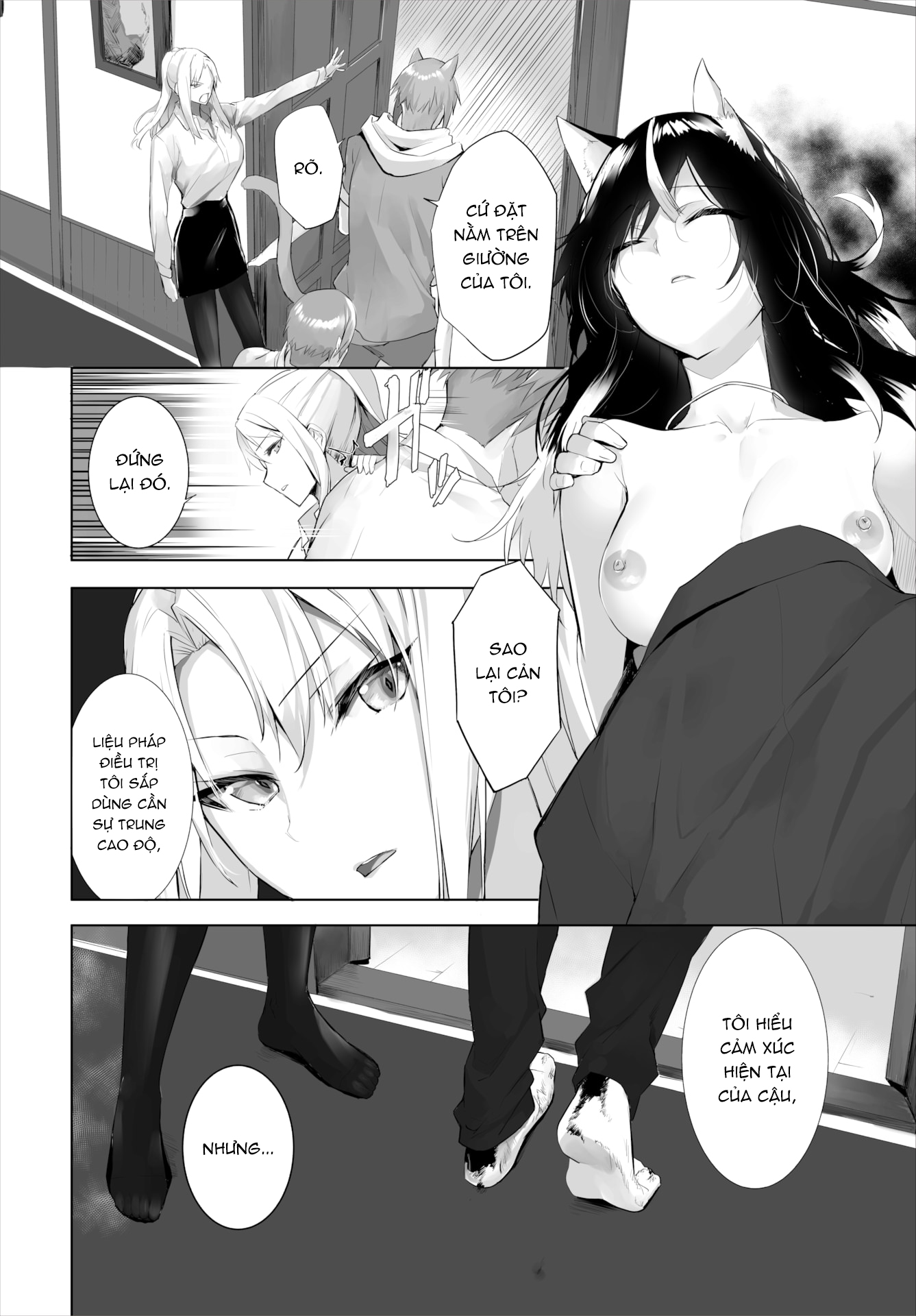Đọc truyện hentai Nô lệ tai mèo - Chap 17