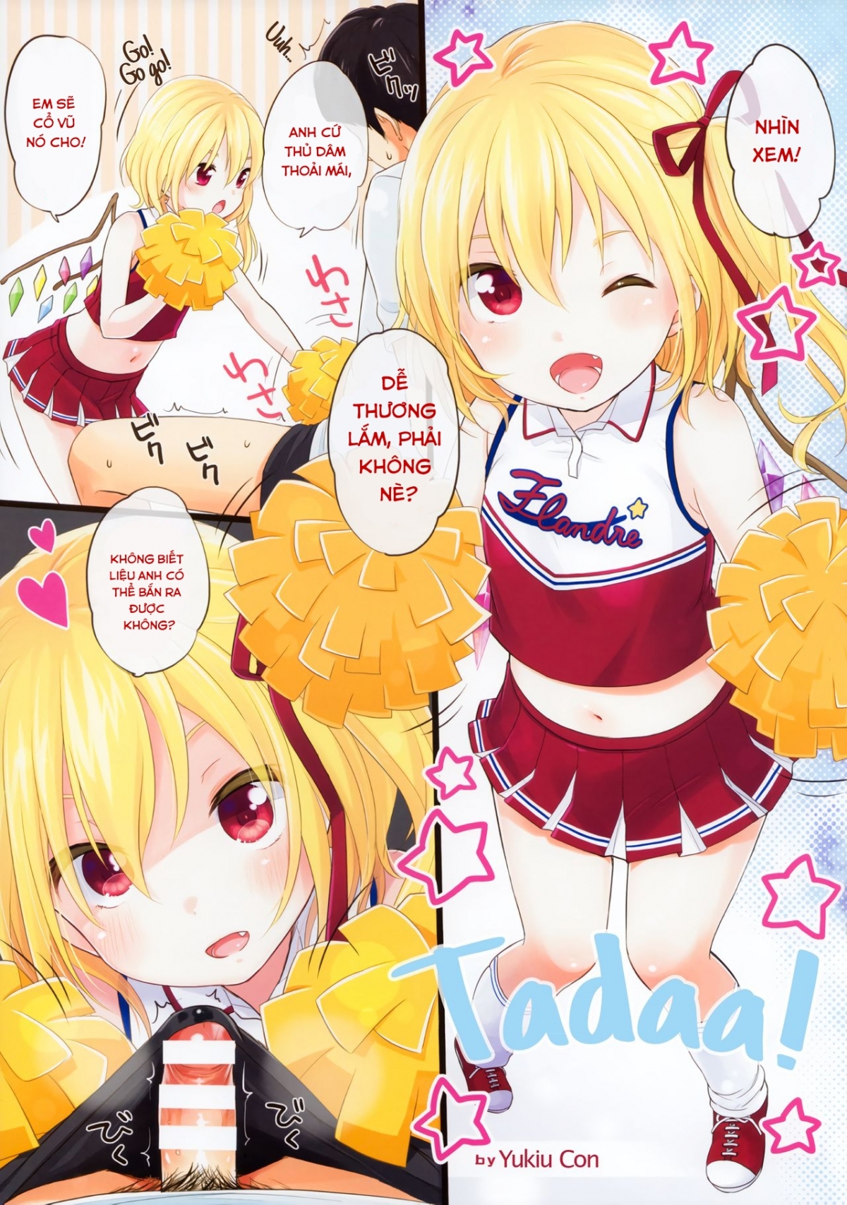 Đọc truyện hentai Cổ vũ cho anh yêu! - Oneshot