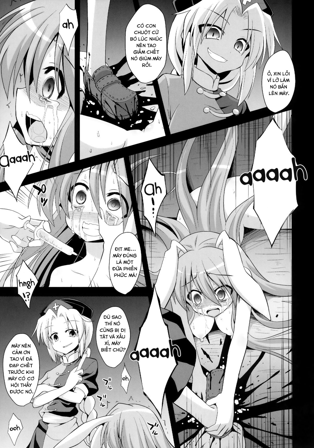 Đọc truyện hentai Buổi huấn luyện đặc biệt của Reisen(Touhou Project) - Chap 1.3(end)