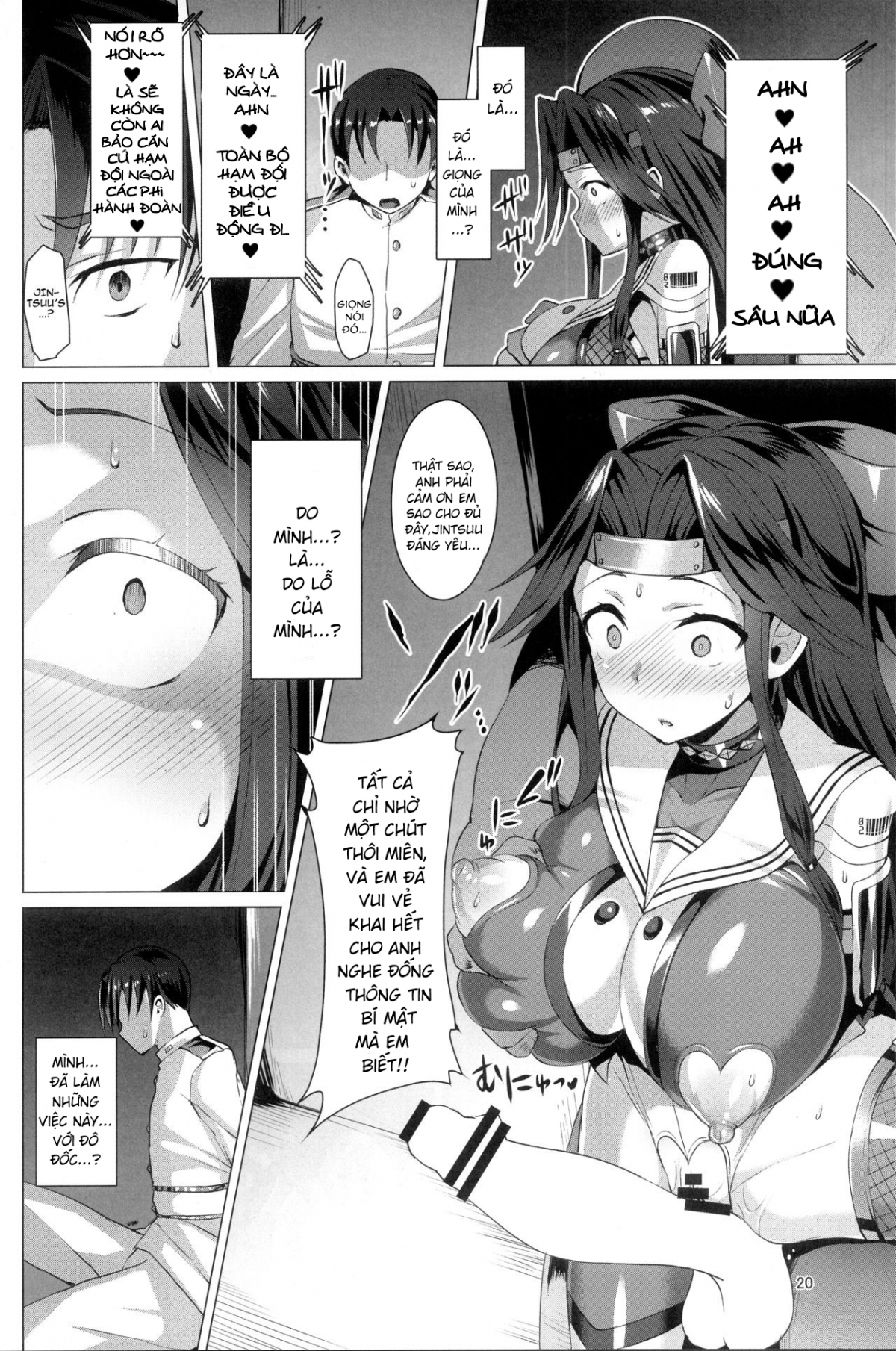 Đọc truyện hentai Slave Fleet Harlot Jintsuu - Oneshot