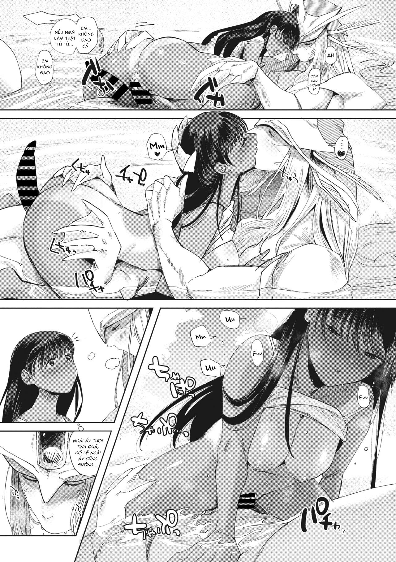 Đọc truyện hentai Mối Tình Đẫm Nước - Oneshot