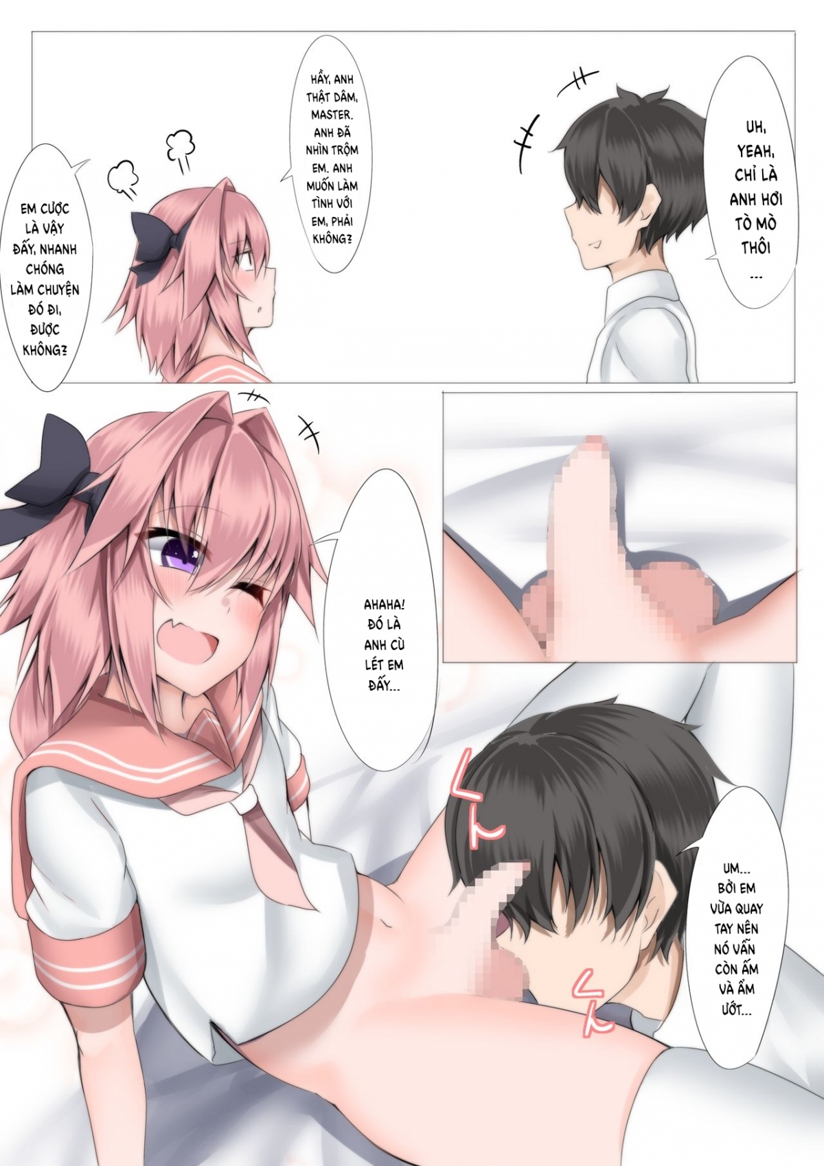 Đọc truyện hentai Furereba Chinchin! - Oneshot